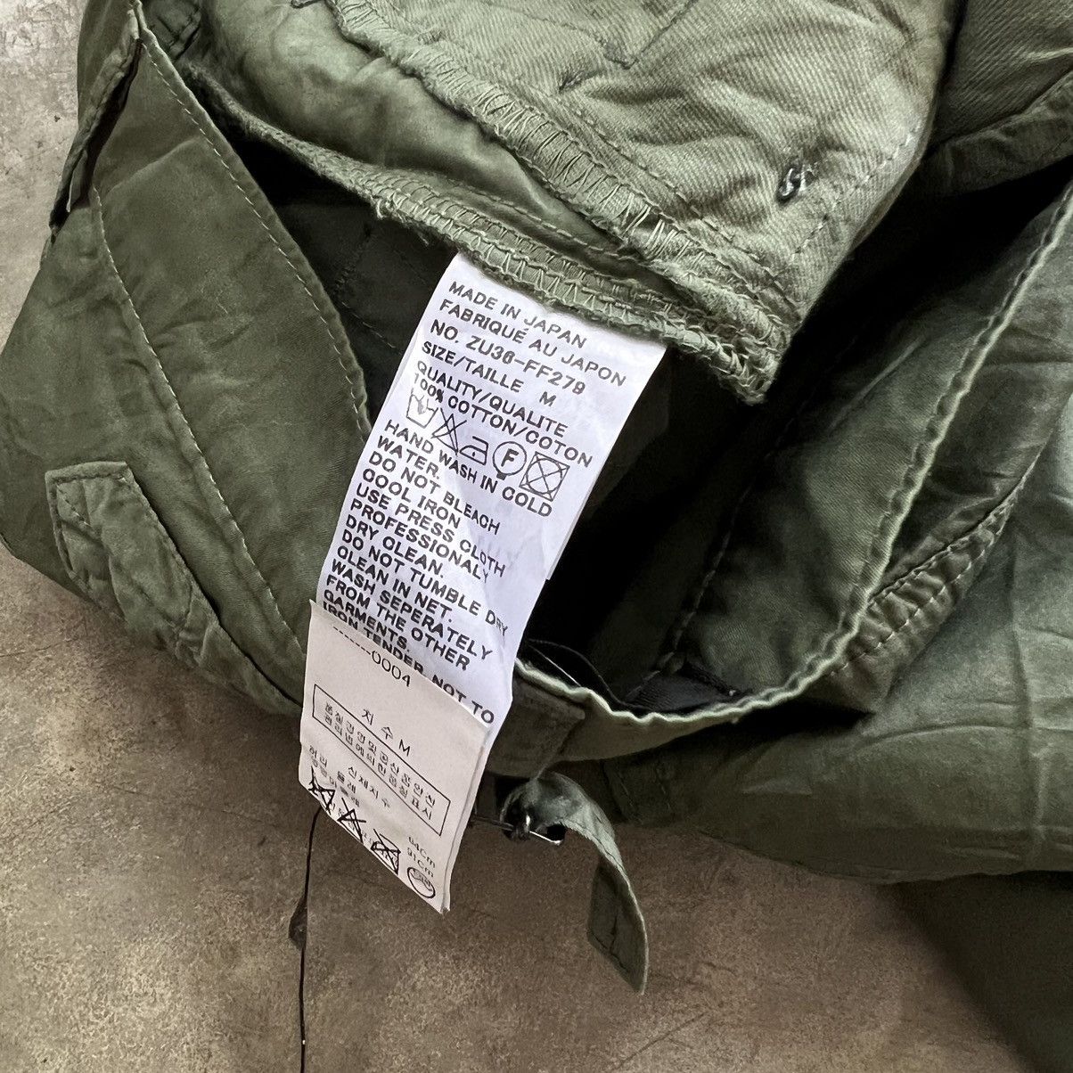 Issey Miyake Cabane De Zucca by Issey Miyake Trouser Button Pocket Size US 30 / EU 46 - 10 Thumbnail
