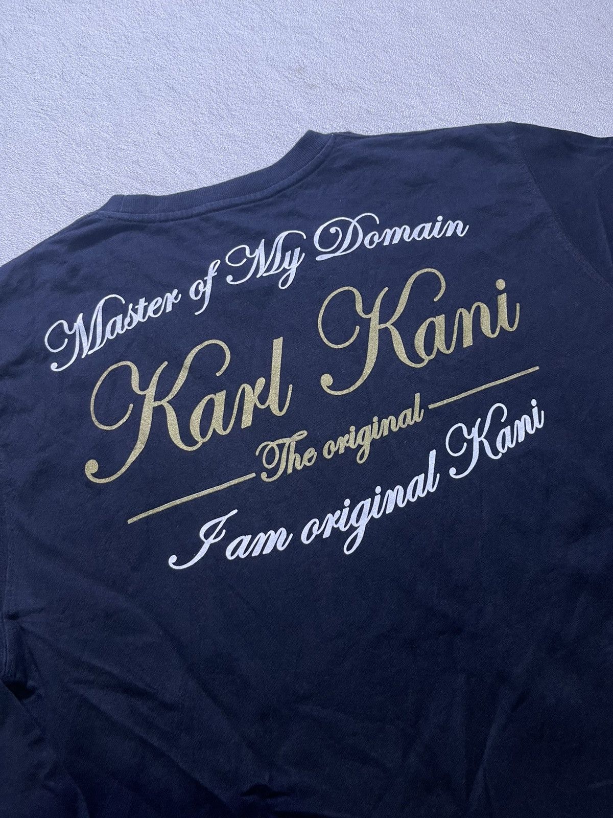 Japanese Brand Y2K KARL KANI long sleeve tshirt Size US M / EU 48-50 / 2 - 3 Thumbnail