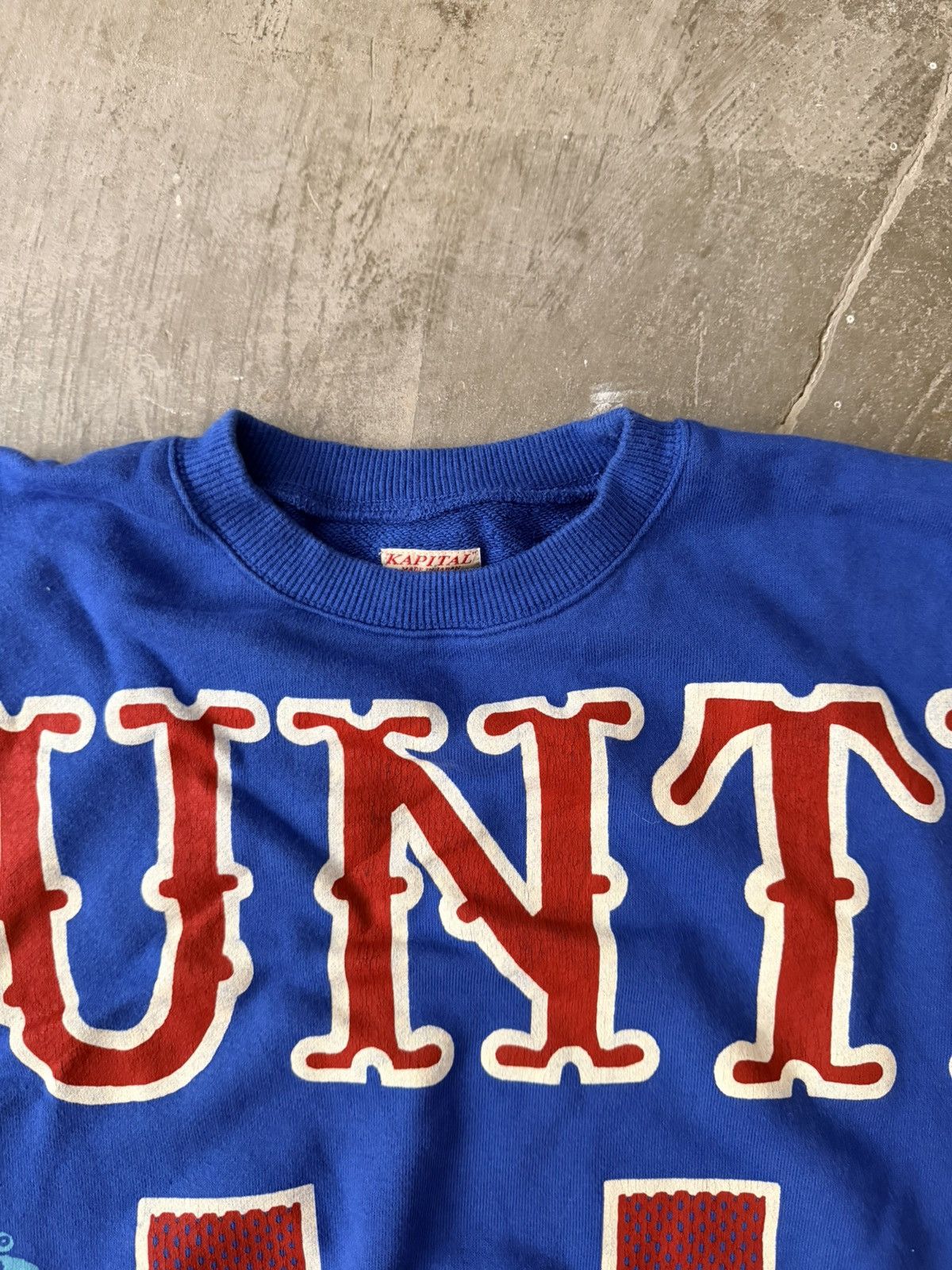 Kapital Kapital Big Kountry Laundry Sweater Balenciaga Loewe Supreme Size US XL / EU 56 / 4 - 2 Thumbnail