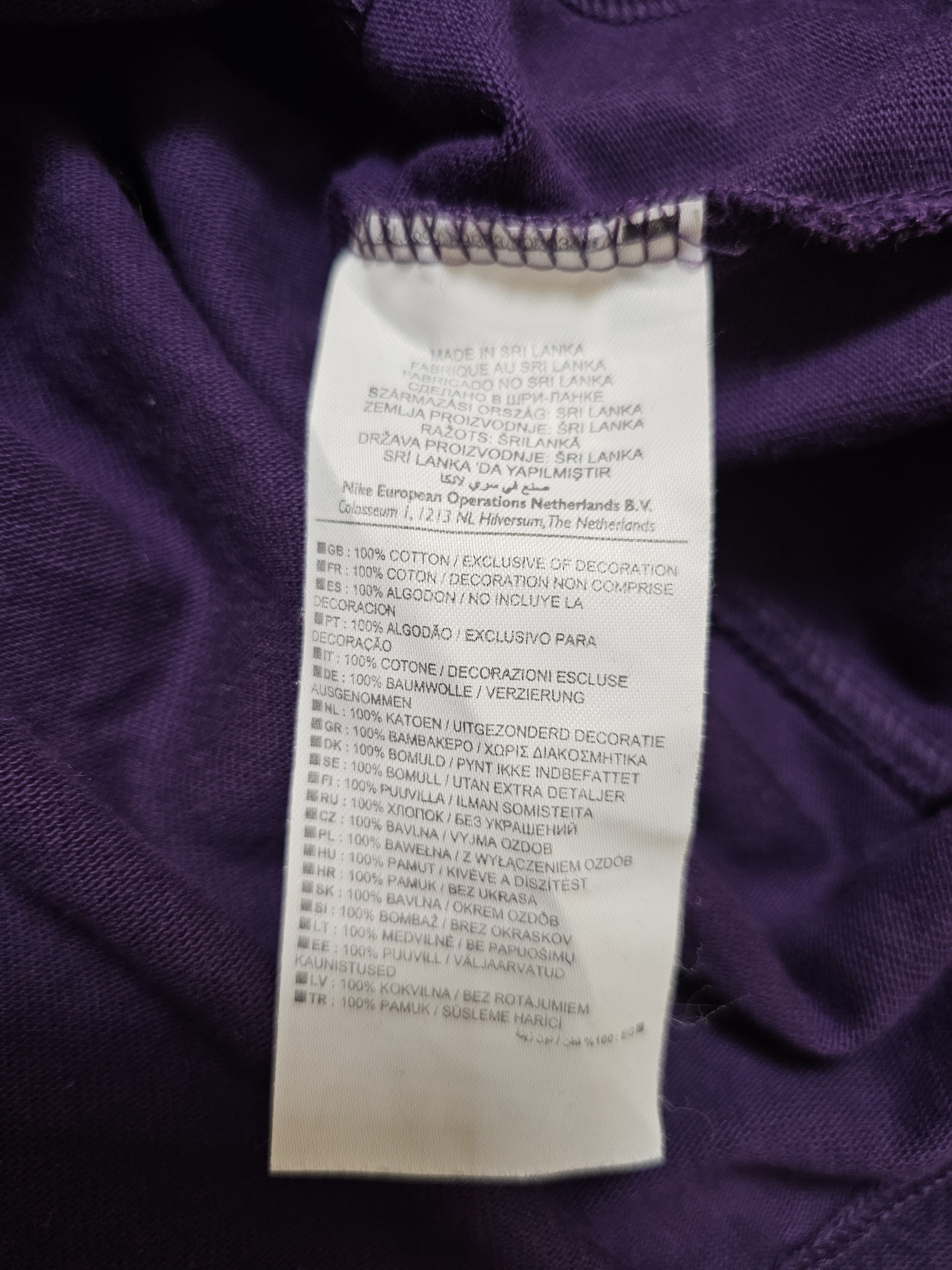 Nike × Vintage ENGLAND RUGBY JERSEY VINTAGE LONG SHIRT RUGBY JERSEY PURPLE Size US M / EU 48-50 / 2 - 9 Thumbnail