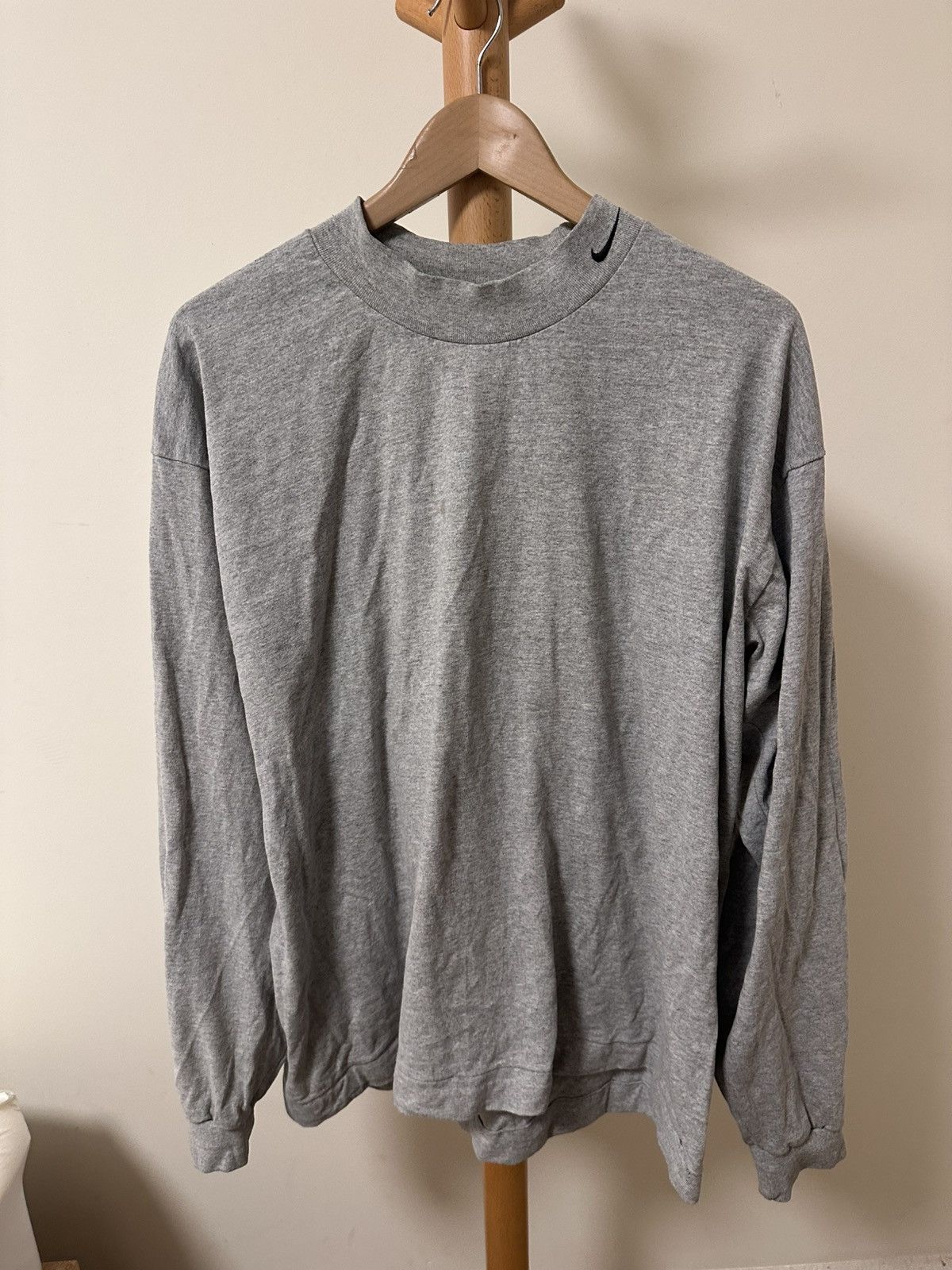 Nike Vintage Nike swoosh logo neck Size US XL / EU 56 / 4 - 1 Thumbnail