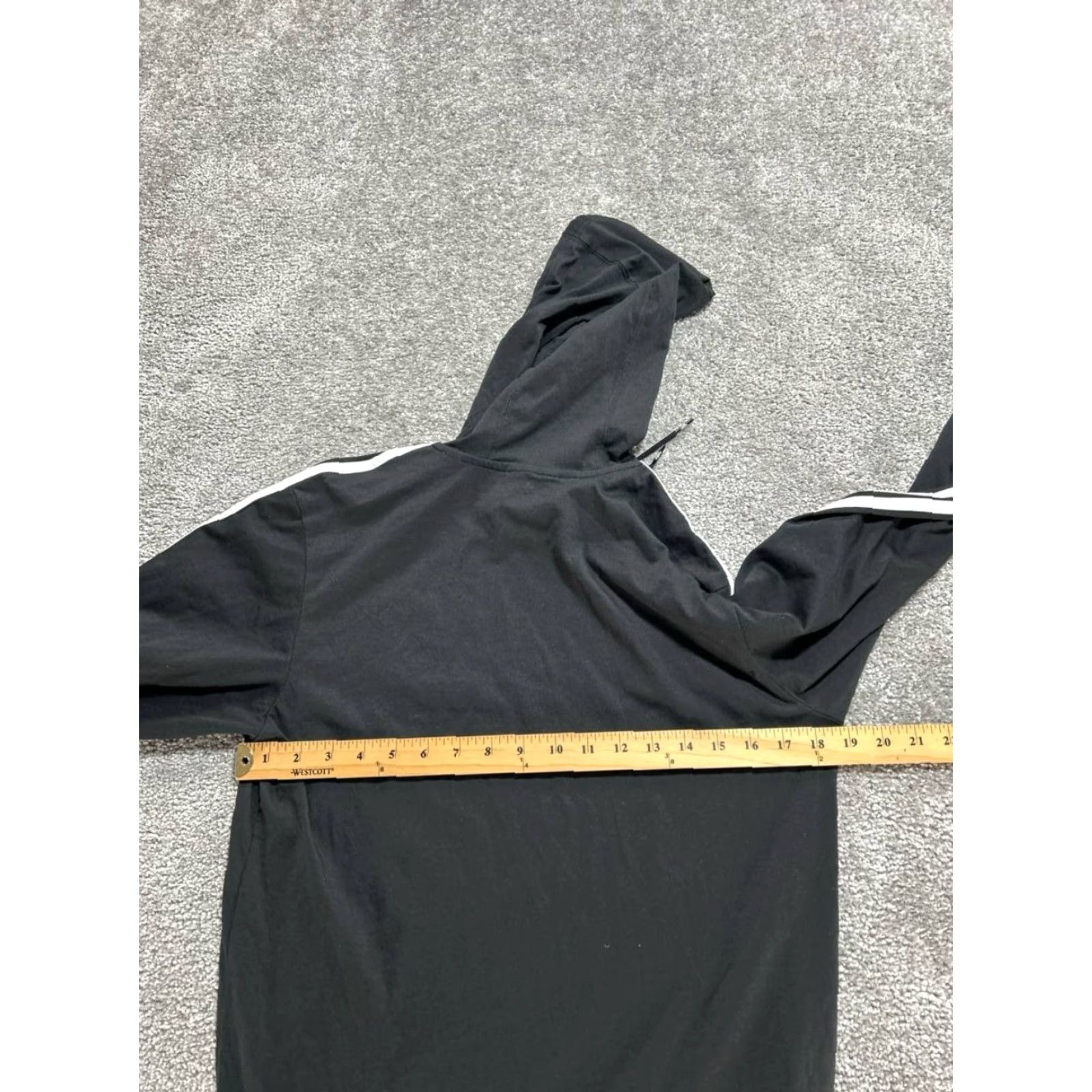 Adidas Adidas Sweatshirt Mens Small Black 3 Striped Primegreen Hooded Aeroready Logo Pullover Size US S / EU 44-46 / 1 - 6 Thumbnail