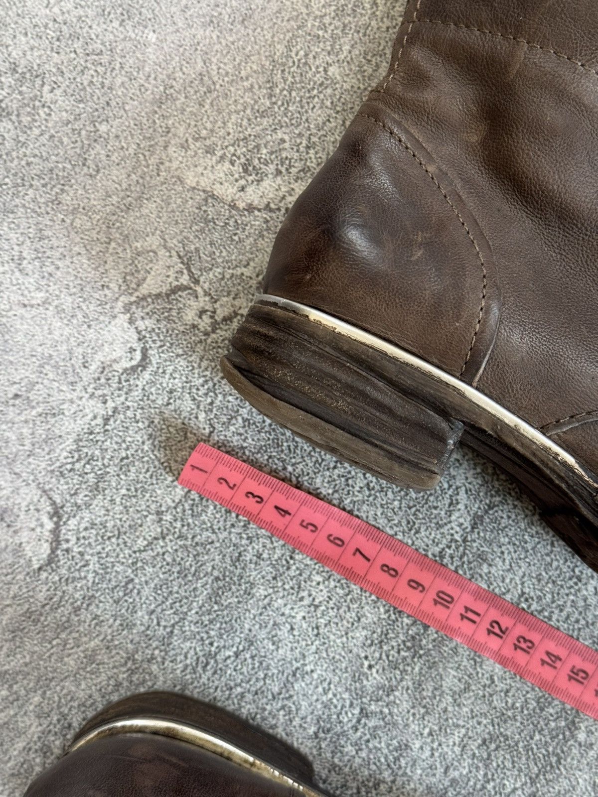 A.S.98 × Vintage AS98 A.S.98 Airstep 37 leather zip biker shoes boots cowboy Size US 7 / IT 37 - 19 Thumbnail