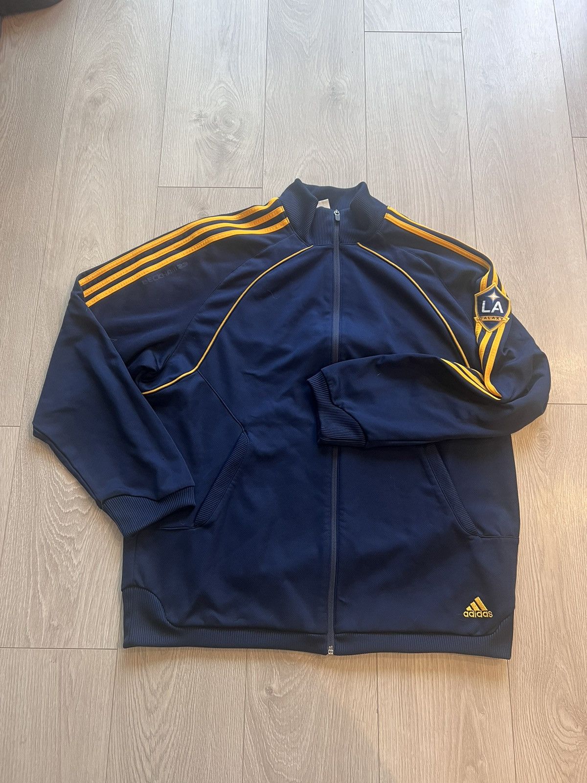 Adidas × Vintage Vintage Beckham Adidas LA Galaxy Track Jacket 2007 Y2K Size US XL / EU 56 / 4 - 3 Thumbnail