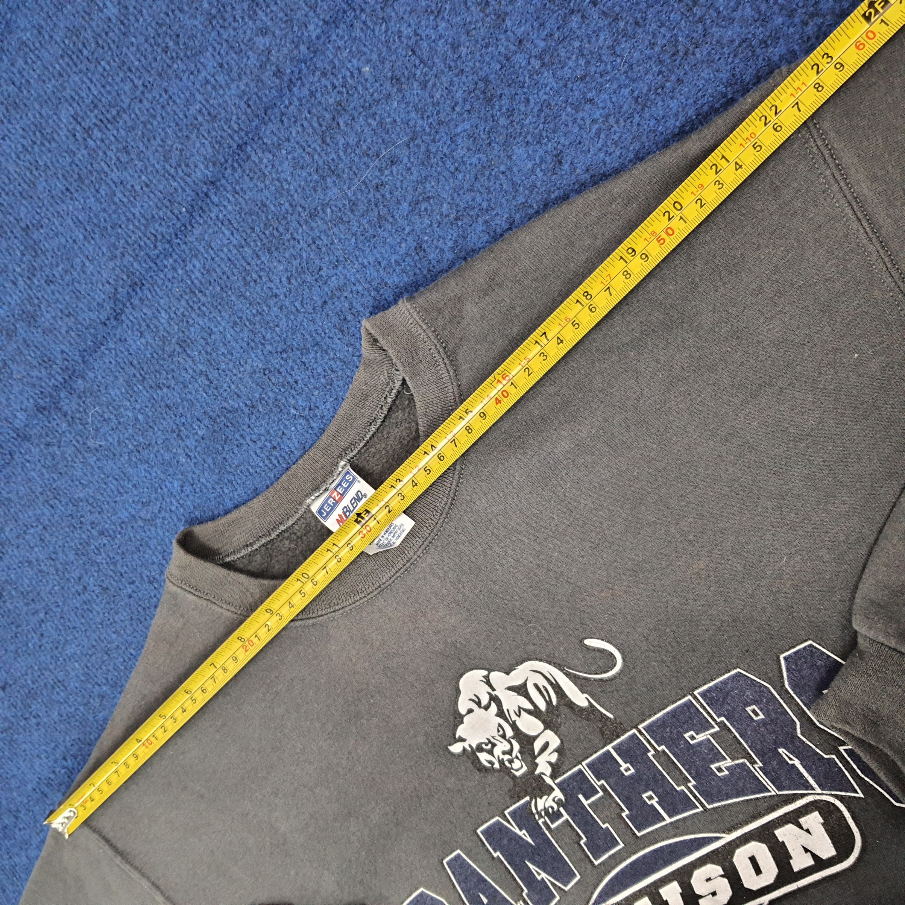 Jerzees Vintage Panthers D'Shawn Jamison NFL Sweatshirt C270N3 Size US L / EU 52-54 / 3 - 7 Thumbnail