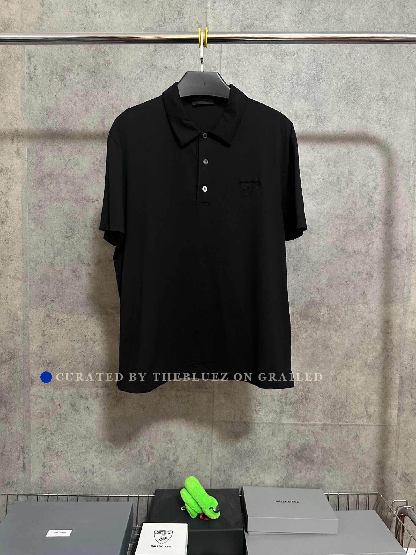 Prada Prada Sport 00s Zip Closure Polo Shirt | Grailed