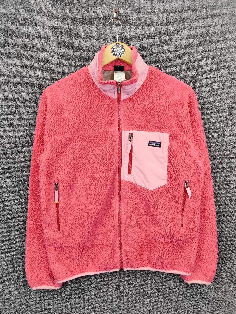 Patagonia Vintage Patagonia Kids Retro Deep Pile Fleece Jacket Size US XL / EU 56 / 4 - 1 Thumbnail