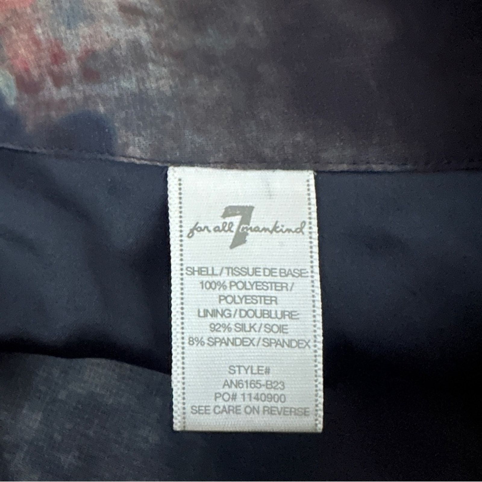 7 For All Mankind 7 For All Mankind Multicolor Sunrise Print Pocket Mini Skirt Size 30" / US 8 / IT 44 - 4 Thumbnail