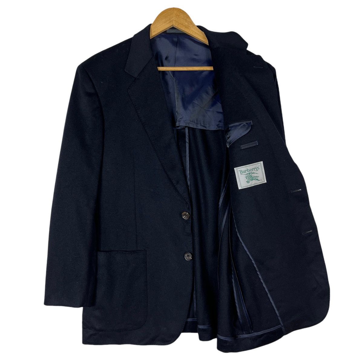 Burberry 🔥 VINTAGE BURBERRYS NEW WOOL LAZER BLAZER JACKET Size US L / EU 52-54 / 3 - 7 Thumbnail