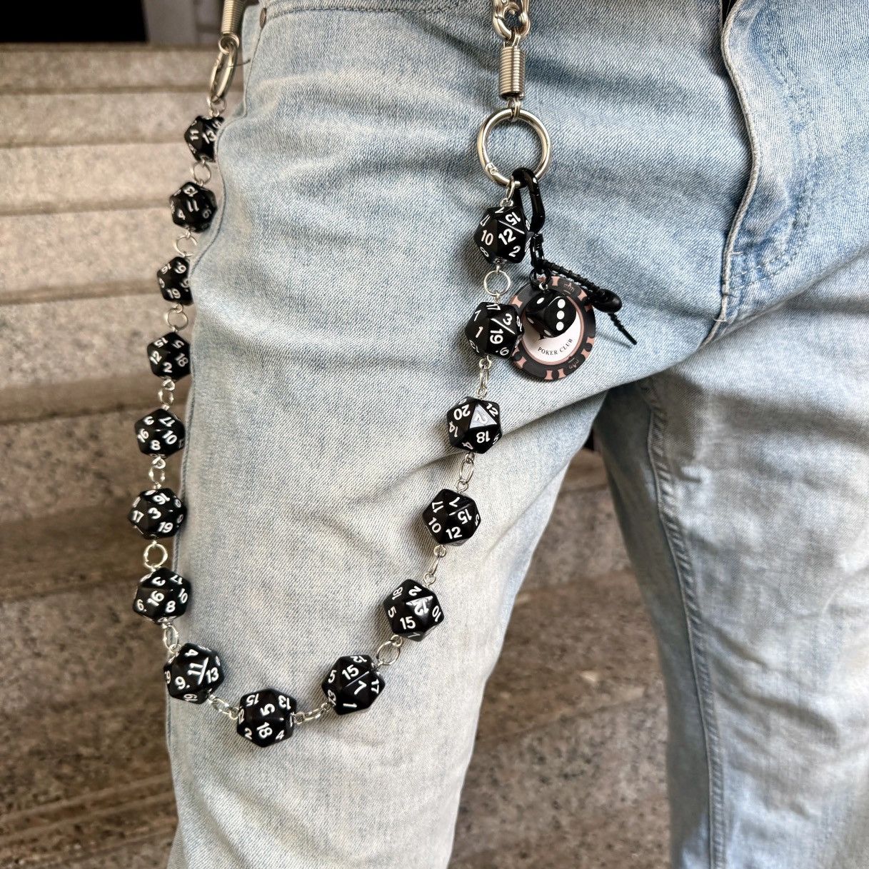 Other Black Dice Pant Wallet Chain Size ONE SIZE - 1 Thumbnail