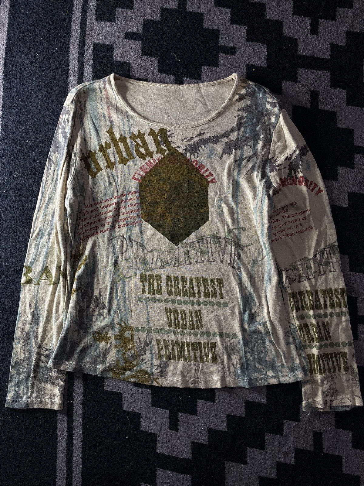 Japanese Lufran ethnic minority longsleeve