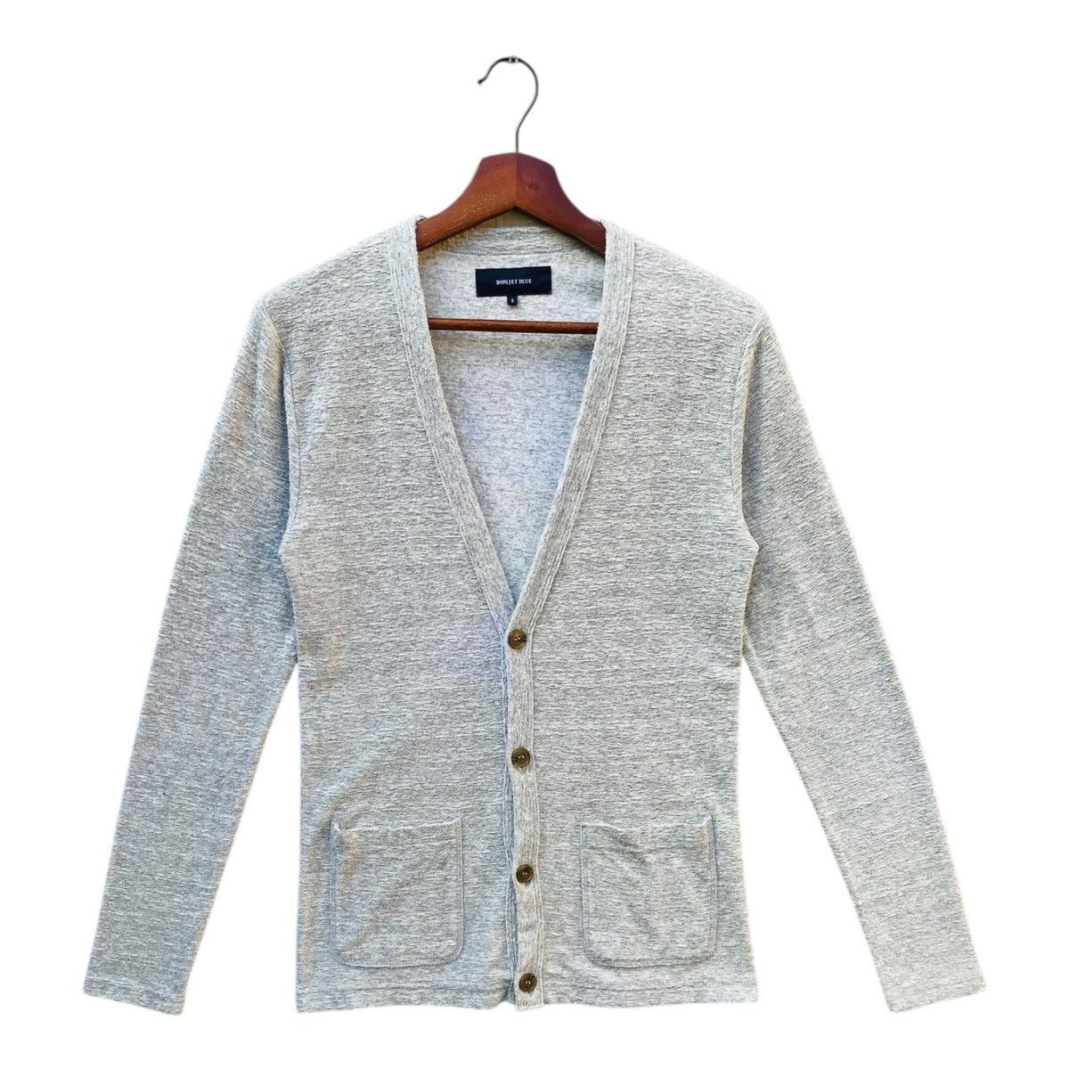 Japanese Brand × SHIPS Japanese Brand Ships Jet Blue Women Cardigan Button Up Size S / US 4 / IT 40 - 1 Thumbnail
