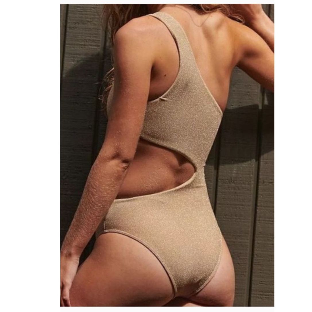 Beach Riot × Free People New Free People Beach Riot Celine Shine One-Piece $148 XS Size XS / US 0-2 / IT 36-38 - 3 Thumbnail
