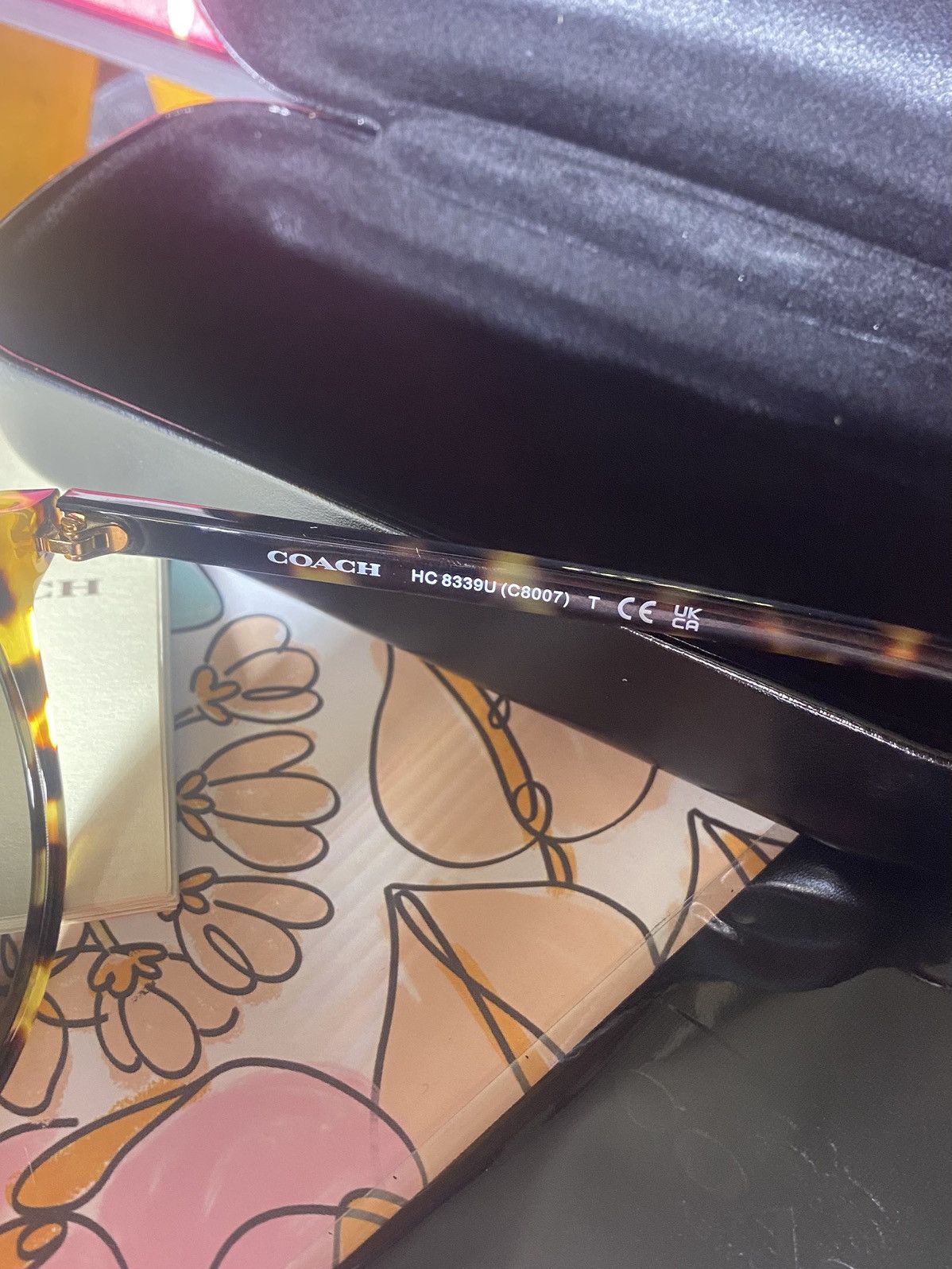 Coach Coach Tortoise Shell Sunglasses BRAND NEW!! 🔥🔥 Size ONE SIZE - 6 Thumbnail