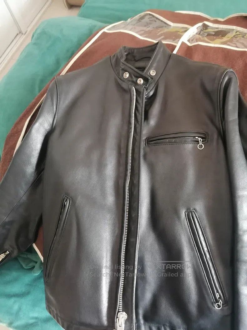 Schott Schott NYC 141 Classic Racing Moto Jacket of American Orig Size US S / EU 44-46 / 1 - 7 Thumbnail