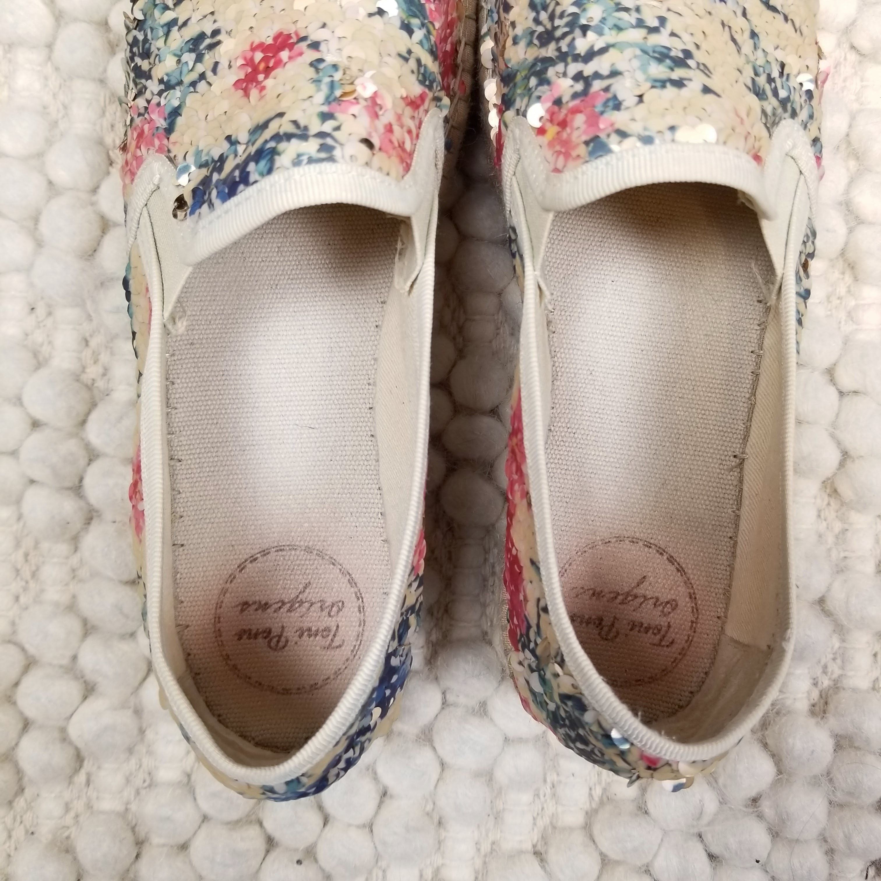 Other Toni Pons Slip-On Sequin Espadrilles Size US 7.5 / IT 37.5 - 5 Thumbnail
