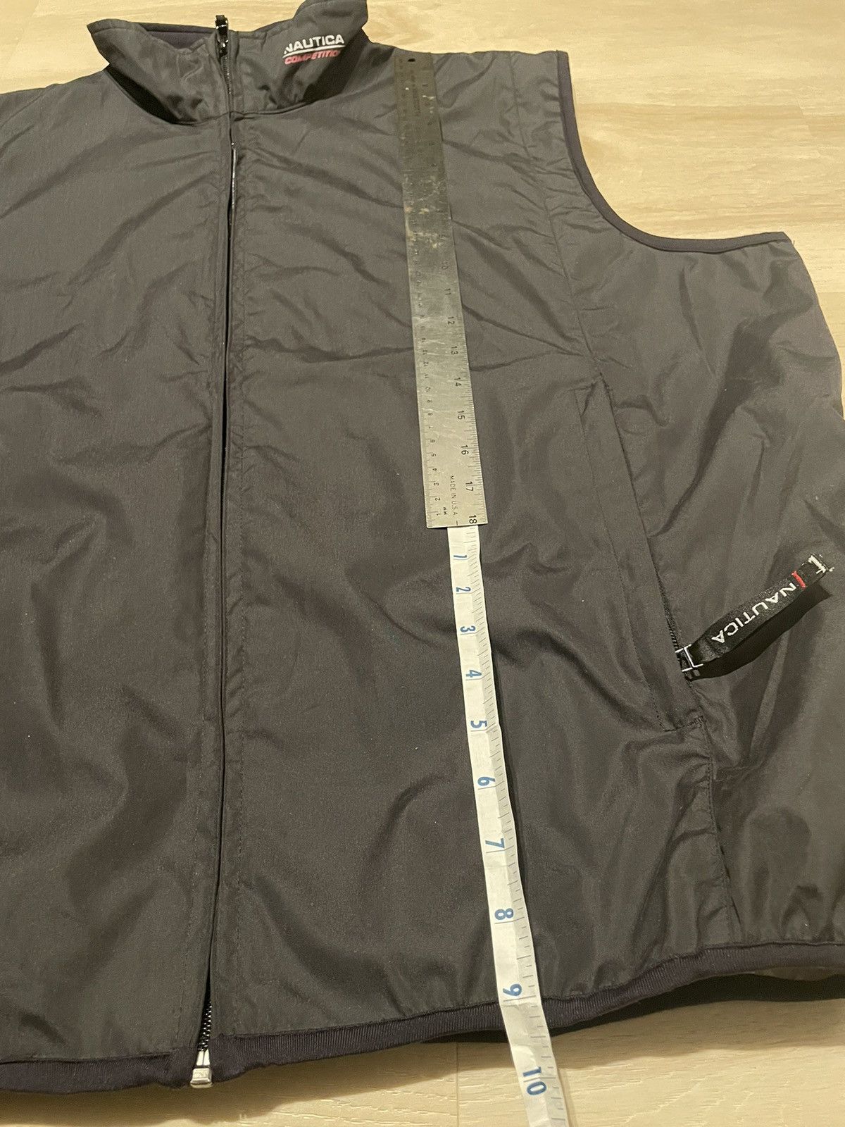 Nautica × Vintage Vintage 90’s Nautica Competition Windbreaker Gilet Vest Size US XXL / EU 58 / 5 - 8 Thumbnail