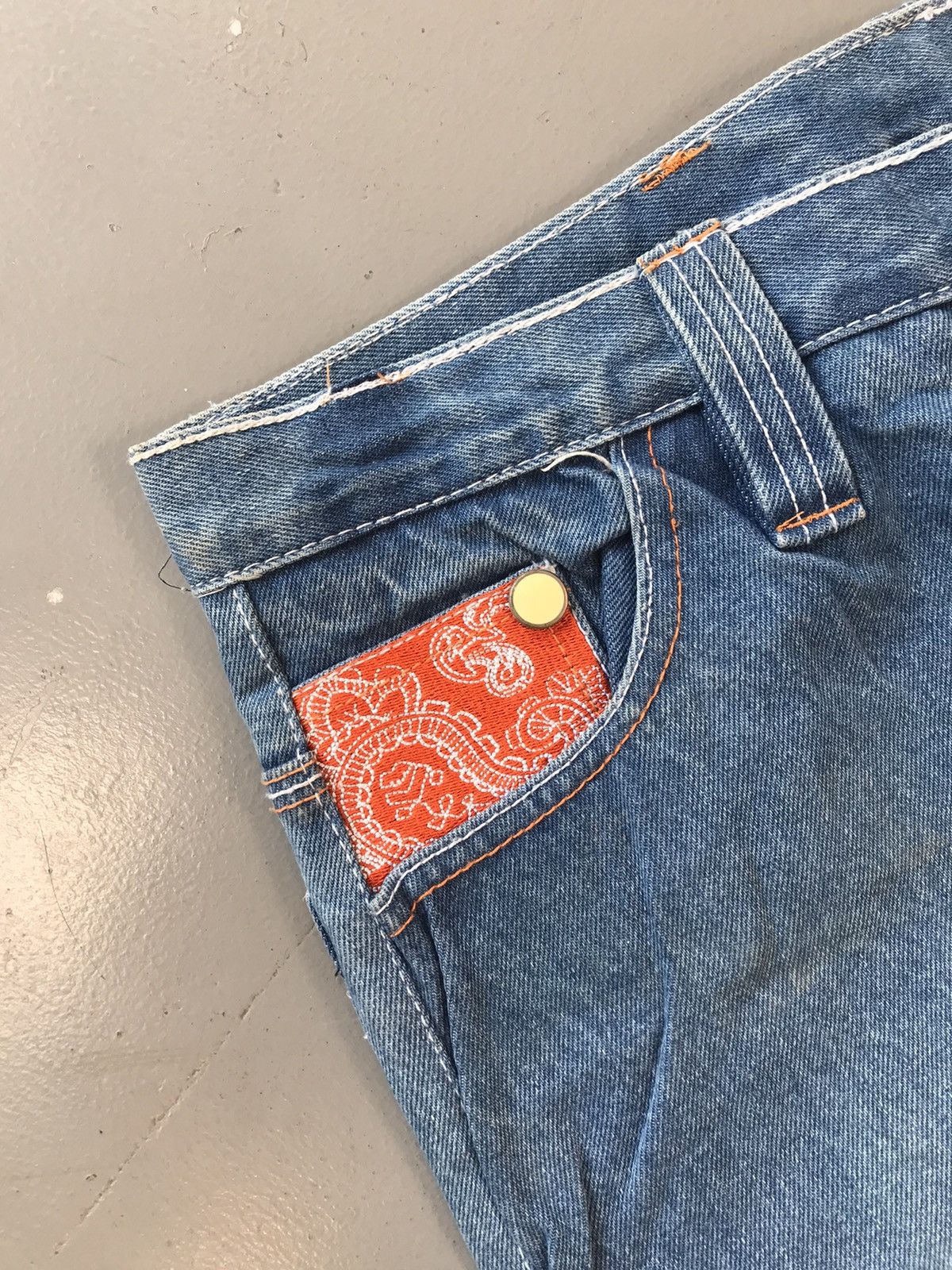 Vintage Vintage ropa raperanSC denim pant Size US 34 / EU 50 - 7 Thumbnail