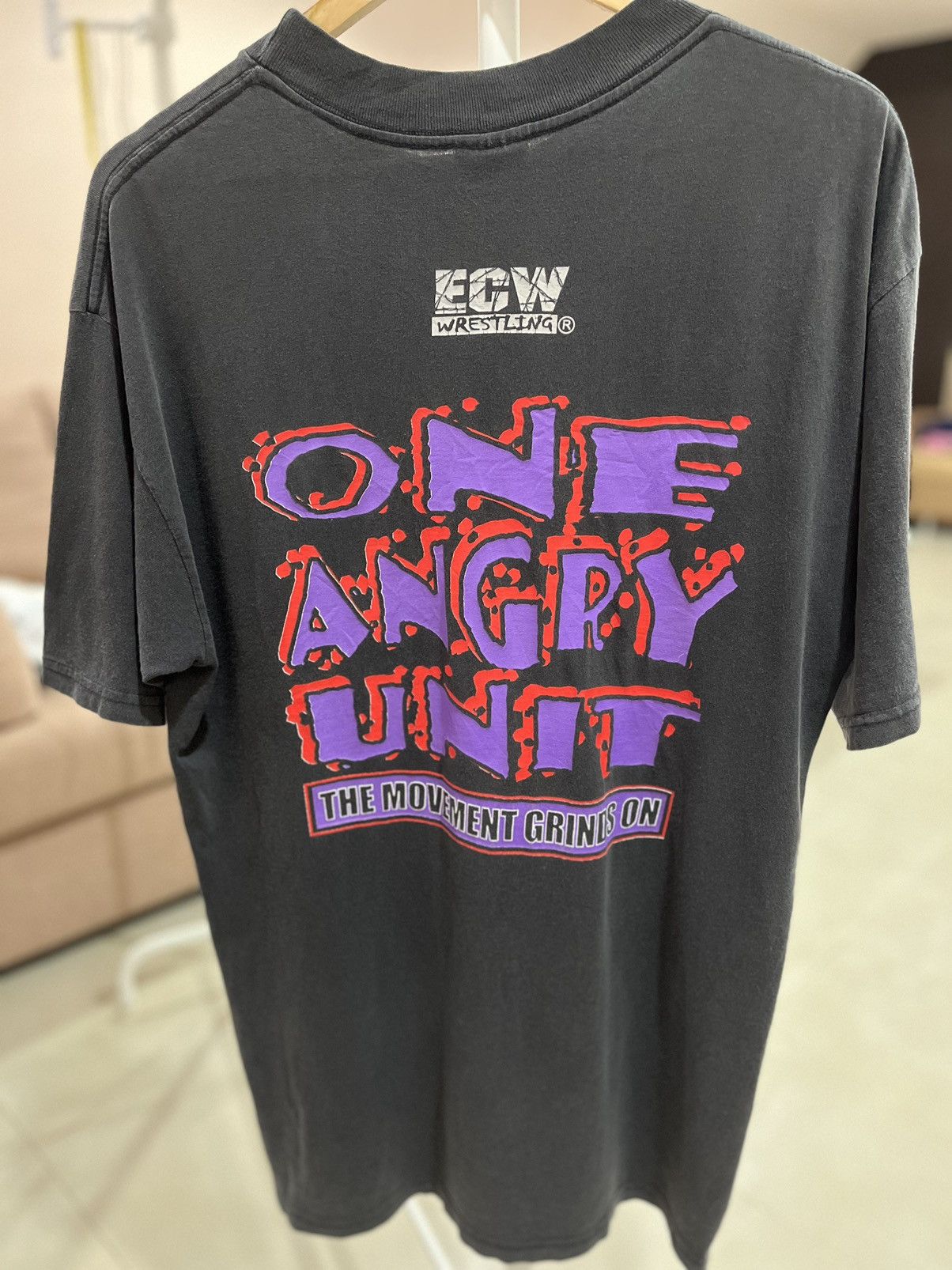 Vintage × WCW/nWo × WWF VINTAGE SUPER RARE ECW THE MOVEMENT HARDCORE WRESTLING Size US L / EU 52-54 / 3 - 7 Thumbnail