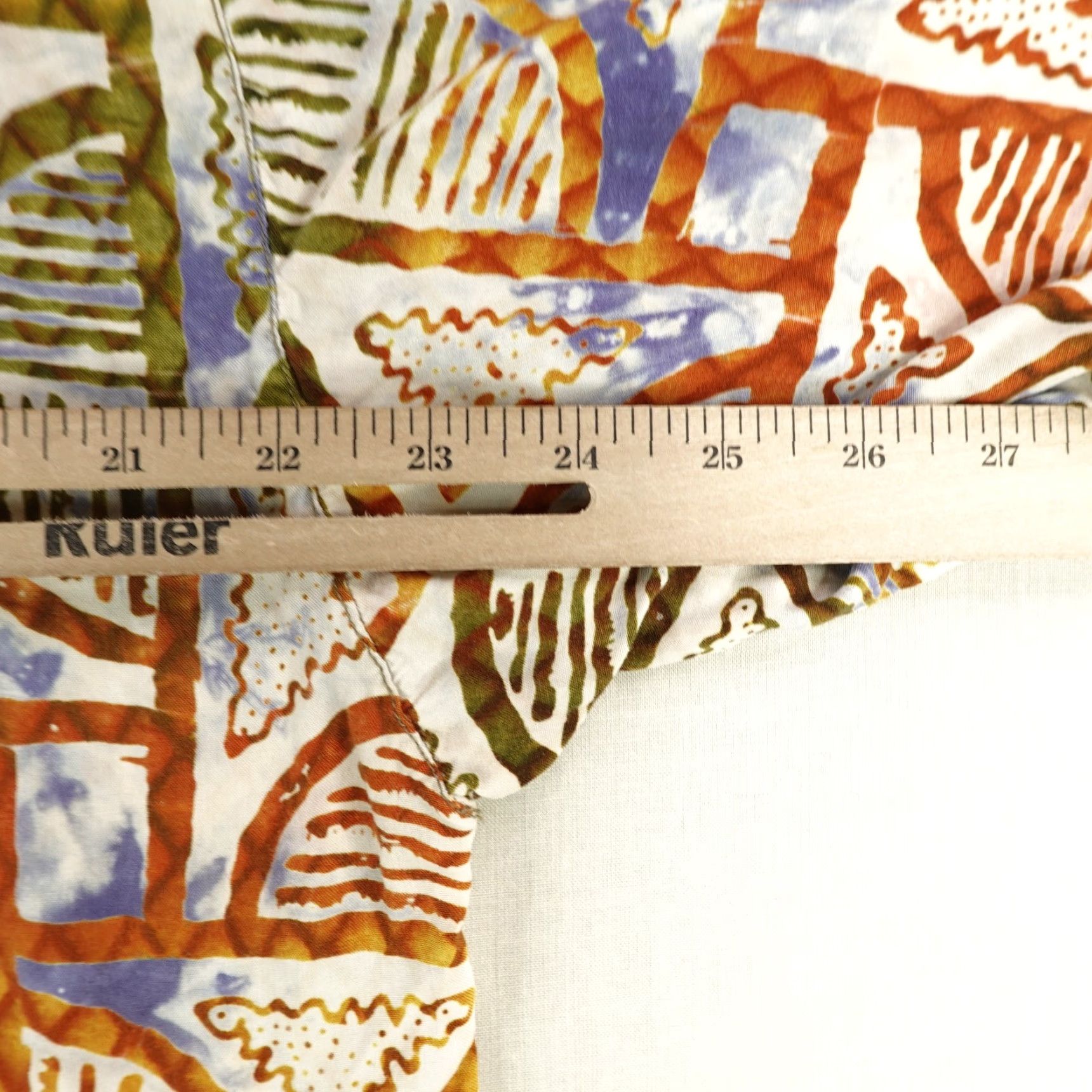 The Territory Ahead VINTAGE Territory Ahead Shirt Mens L Orange Geometric Rayon Camp Size US L / EU 52-54 / 3 - 6 Thumbnail