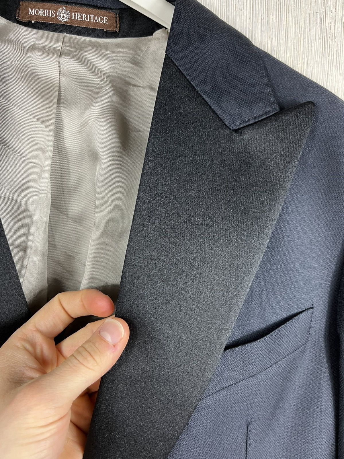 Designer × Morris Morris Heritage wool blazer jacket Vitale Barberis Canonico Size US L / EU 52-54 / 3 - 9 Thumbnail