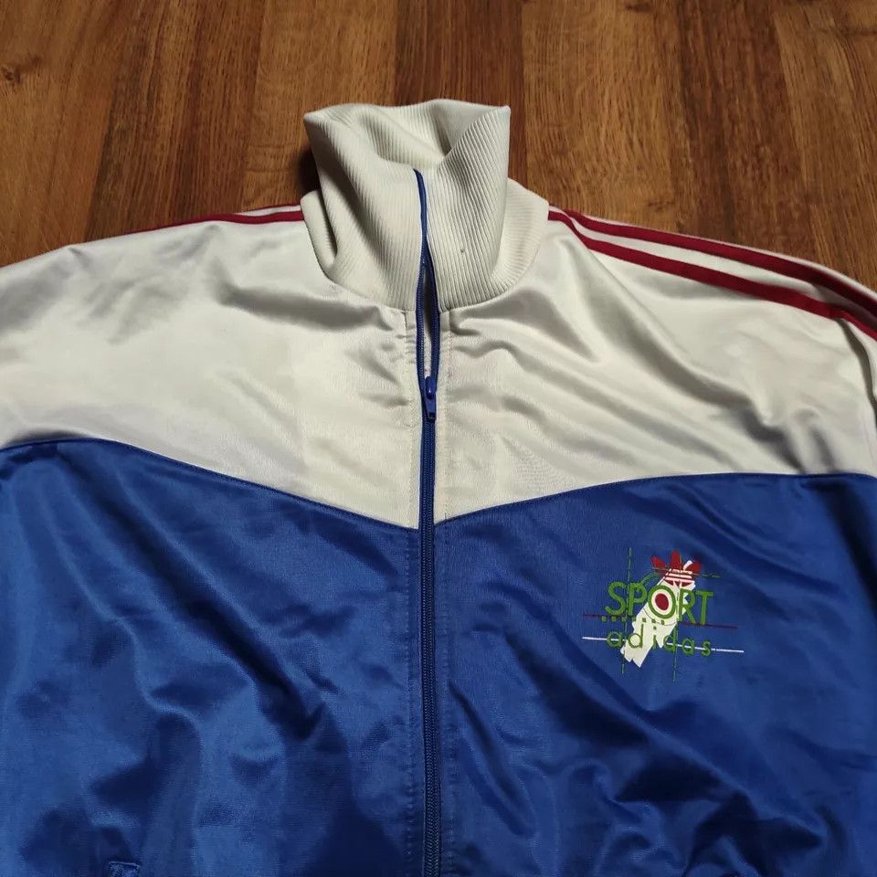 Adidas × Vintage ADIDAS VINTAGE 80's MEN TRACKTOP SIZE S Size US S / EU 44-46 / 1 - 2 Thumbnail