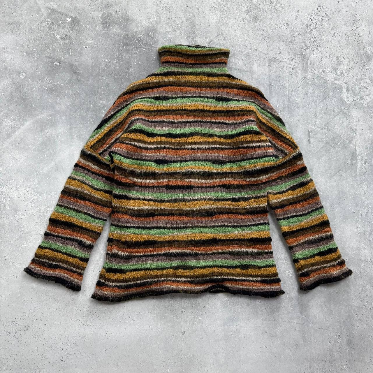 Missoni Missoni Sport Wool Blend Striped Turtleneck Knit Pullover 44 Size M / US 6-8 / IT 42-44 - 1 Thumbnail