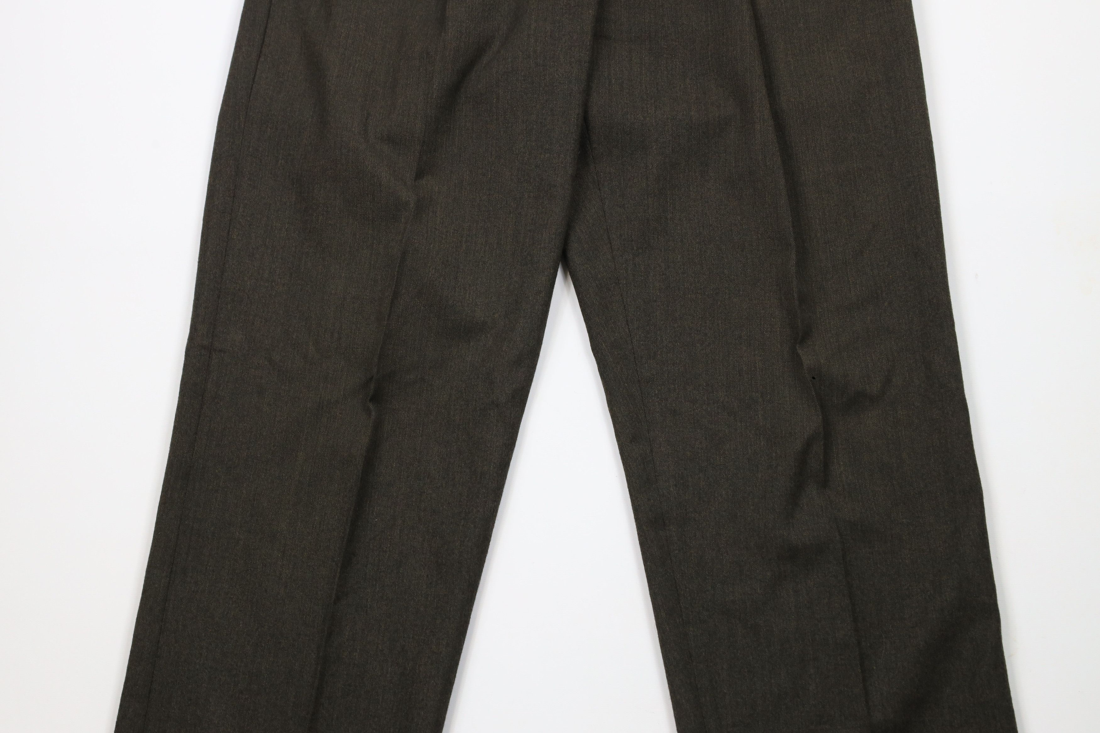 Vintage Vintage 90s Streetwear Wide Leg Chino Pants Trousers Green Size US 32 / EU 48 - 3 Thumbnail