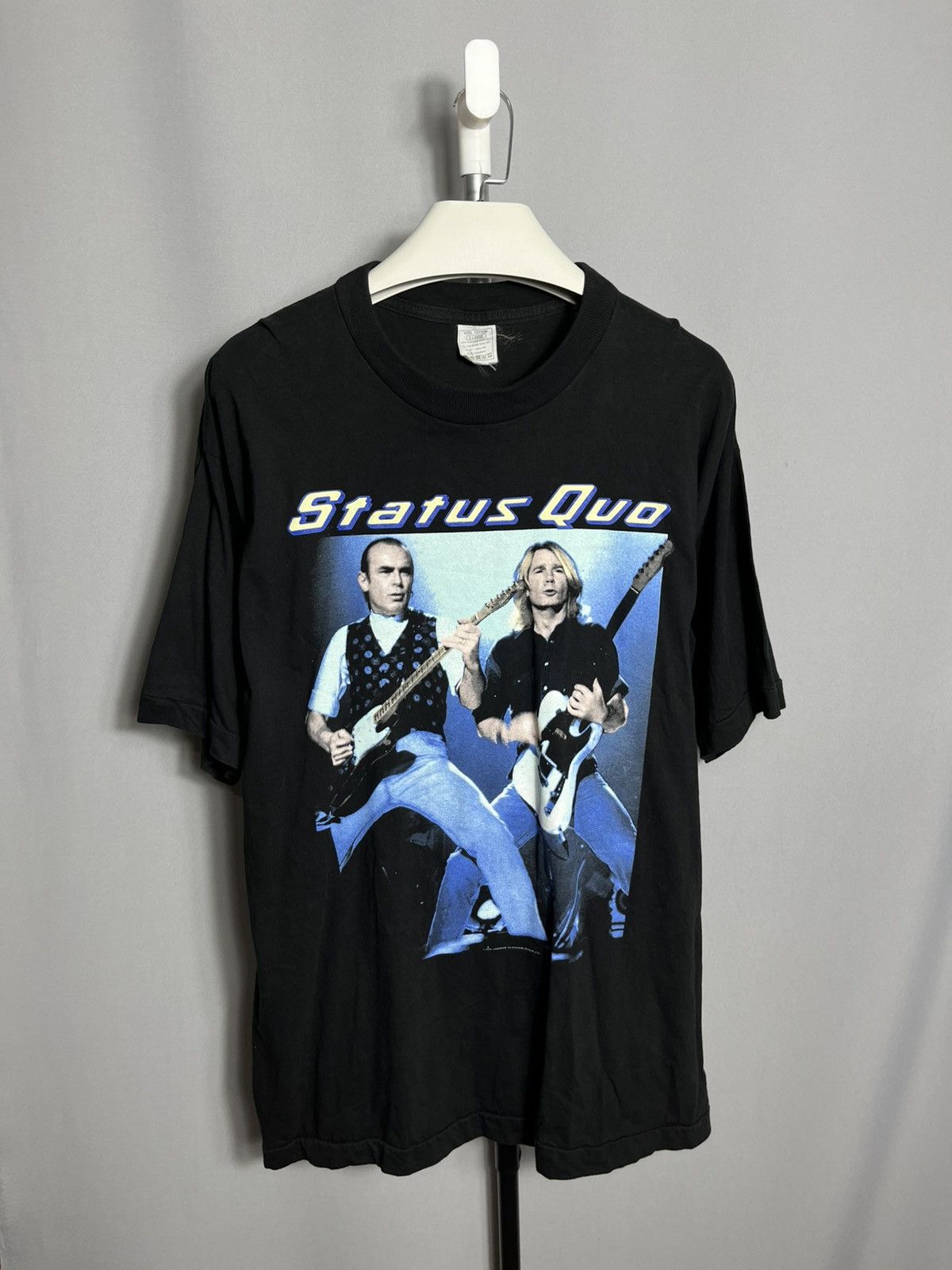 Other Status Quo Just For The Record Tour T Shirt Vintage 1993 Size US XL / EU 56 / 4 - 1 Thumbnail