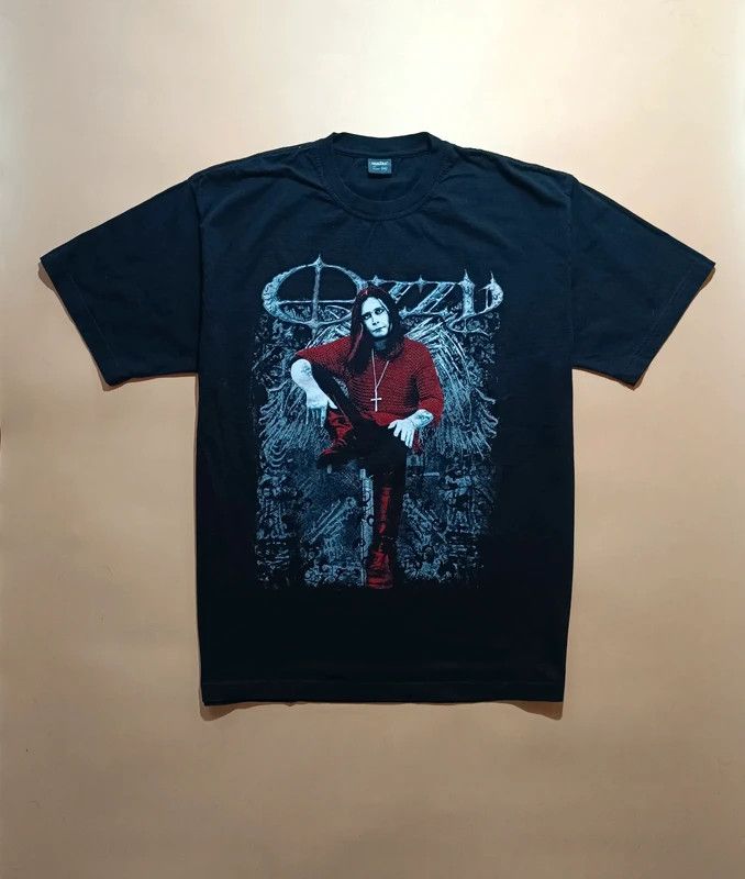 Ozzy Osbourne Vintage Ozzy Osbourne Black Tshirt XXL Graphic Print Band Size US XXL / EU 58 / 5 - 1 Thumbnail