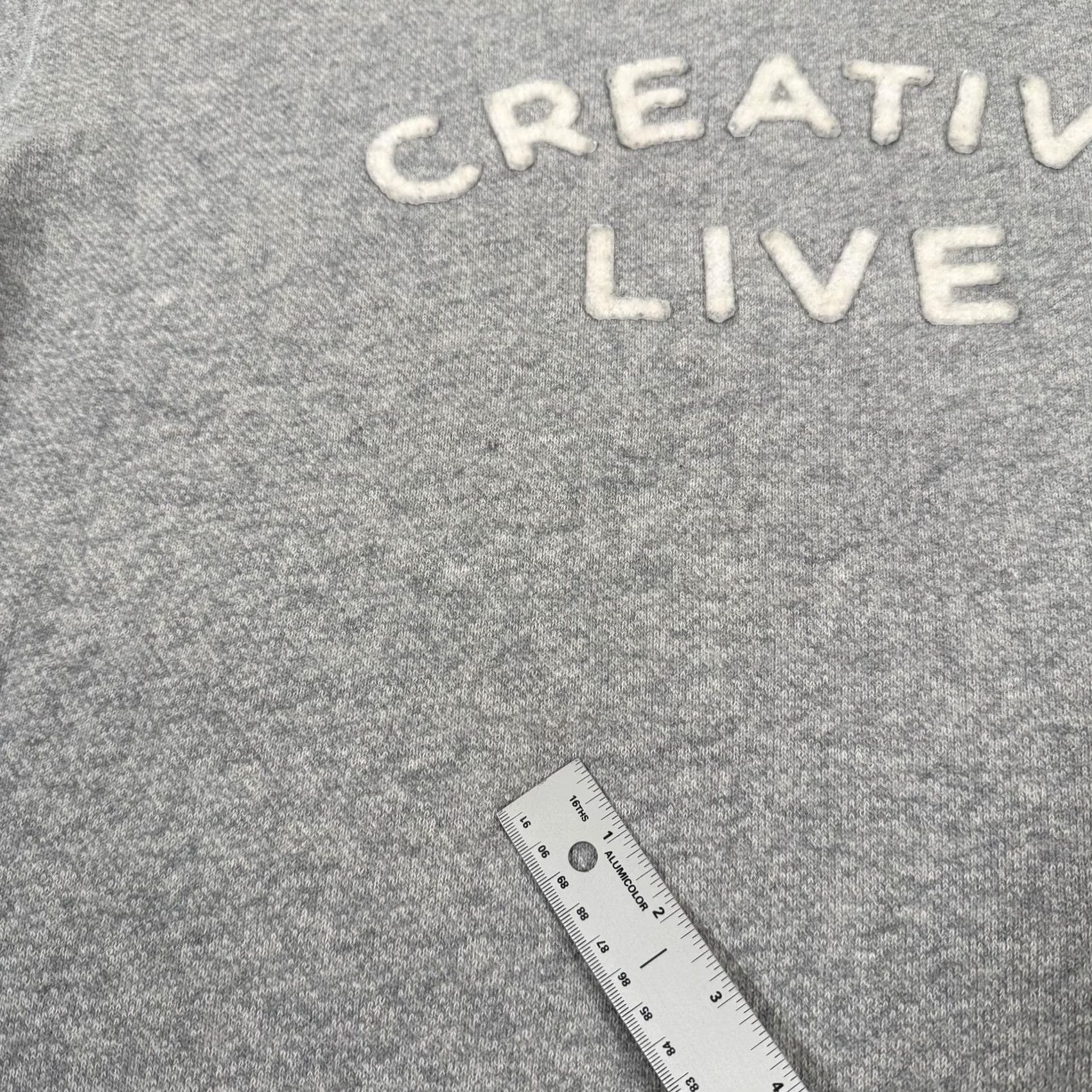 Ebbets Field Flannels Ebbets Field Flannels Sweatshirt Mens Large Gray Crewneck Creative Live USA - Vintage Condition Size US L / EU 52-54 / 3 - 4 Thumbnail