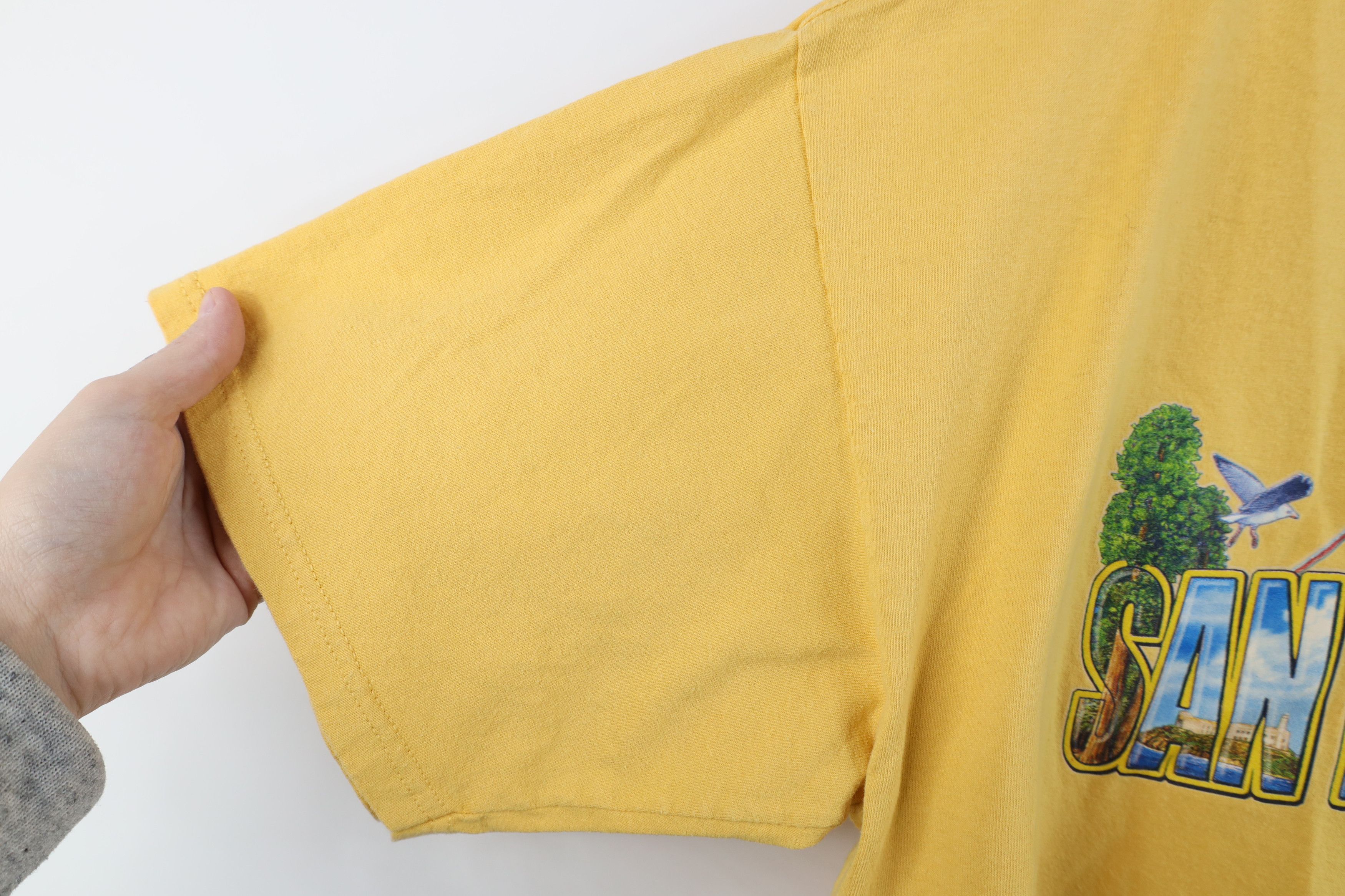 Vintage Vintage 90s Streetwear San Francisco Fishermans T-Shirt Size US L / EU 52-54 / 3 - 8 Thumbnail