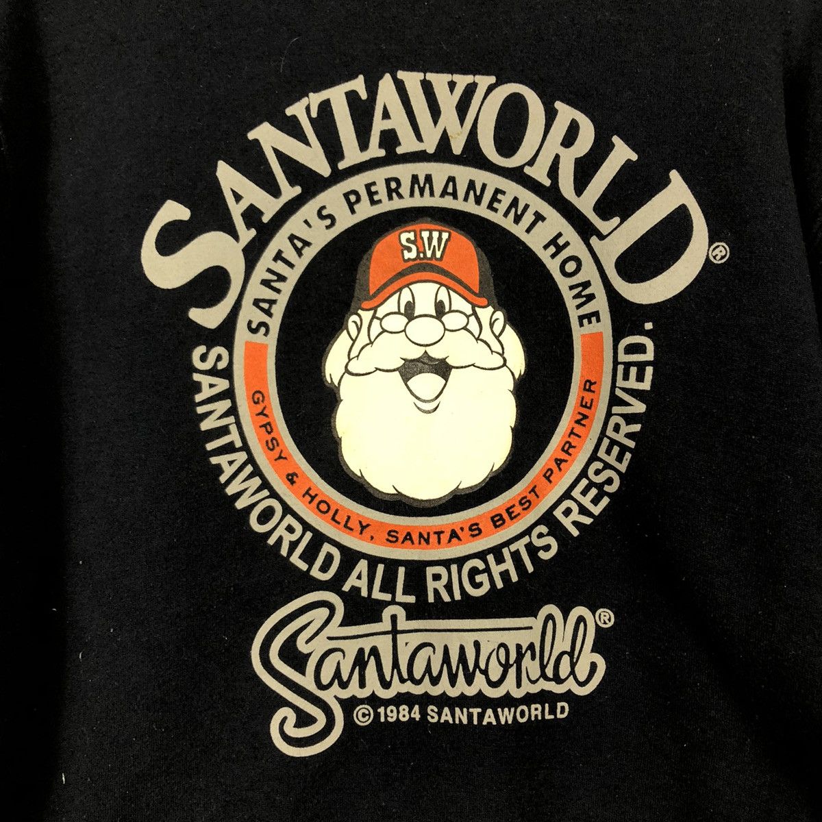 Japanese Brand SANTAWORLD Retro Christmas Huge Graphic Vintage Essential Size US M / EU 48-50 / 2 - 14 Thumbnail