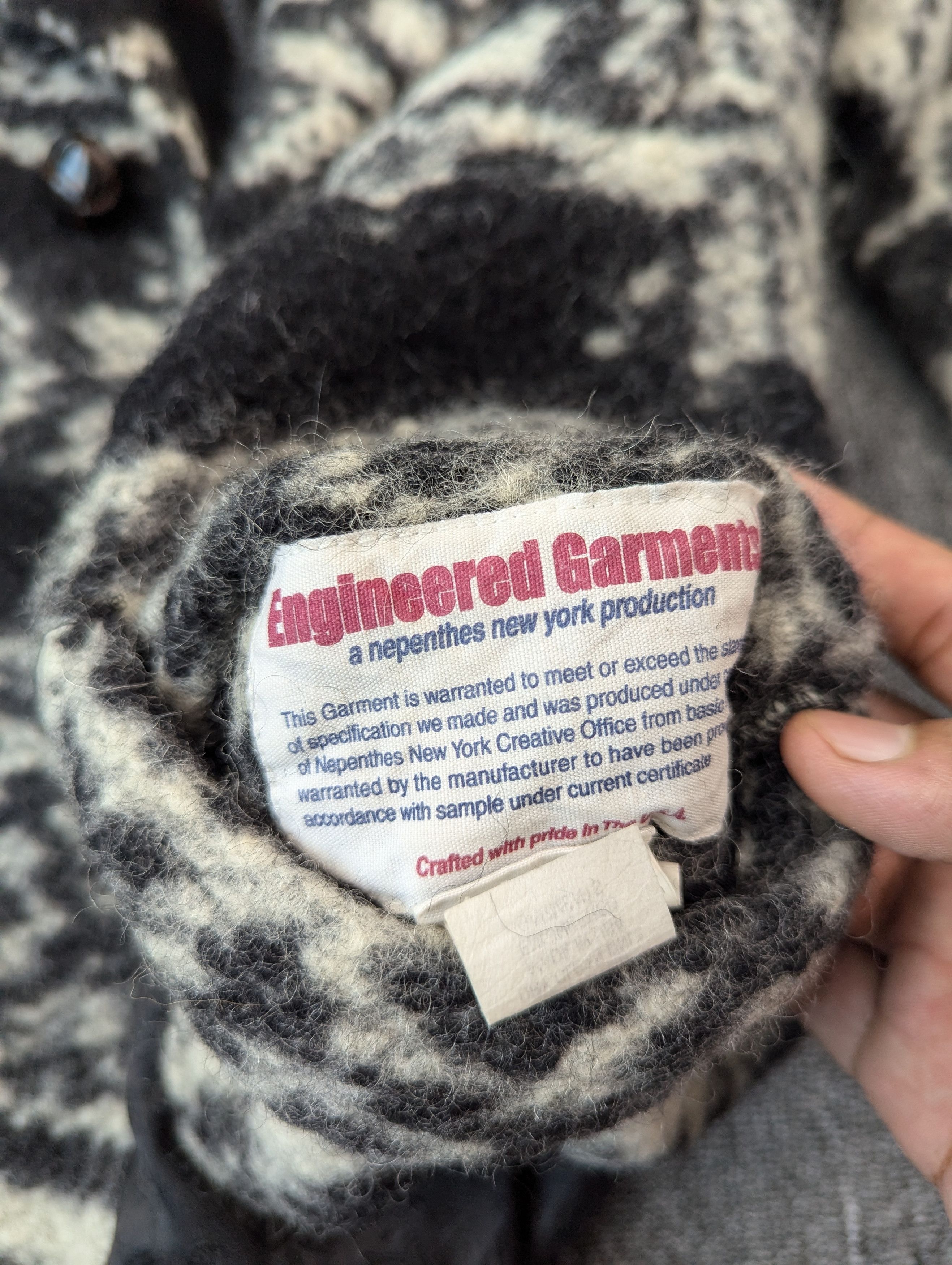 Engineered Garments Engineered Garments Wool Patterned Cardigan Jacket Size S Size US S / EU 44-46 / 1 - 11 Thumbnail