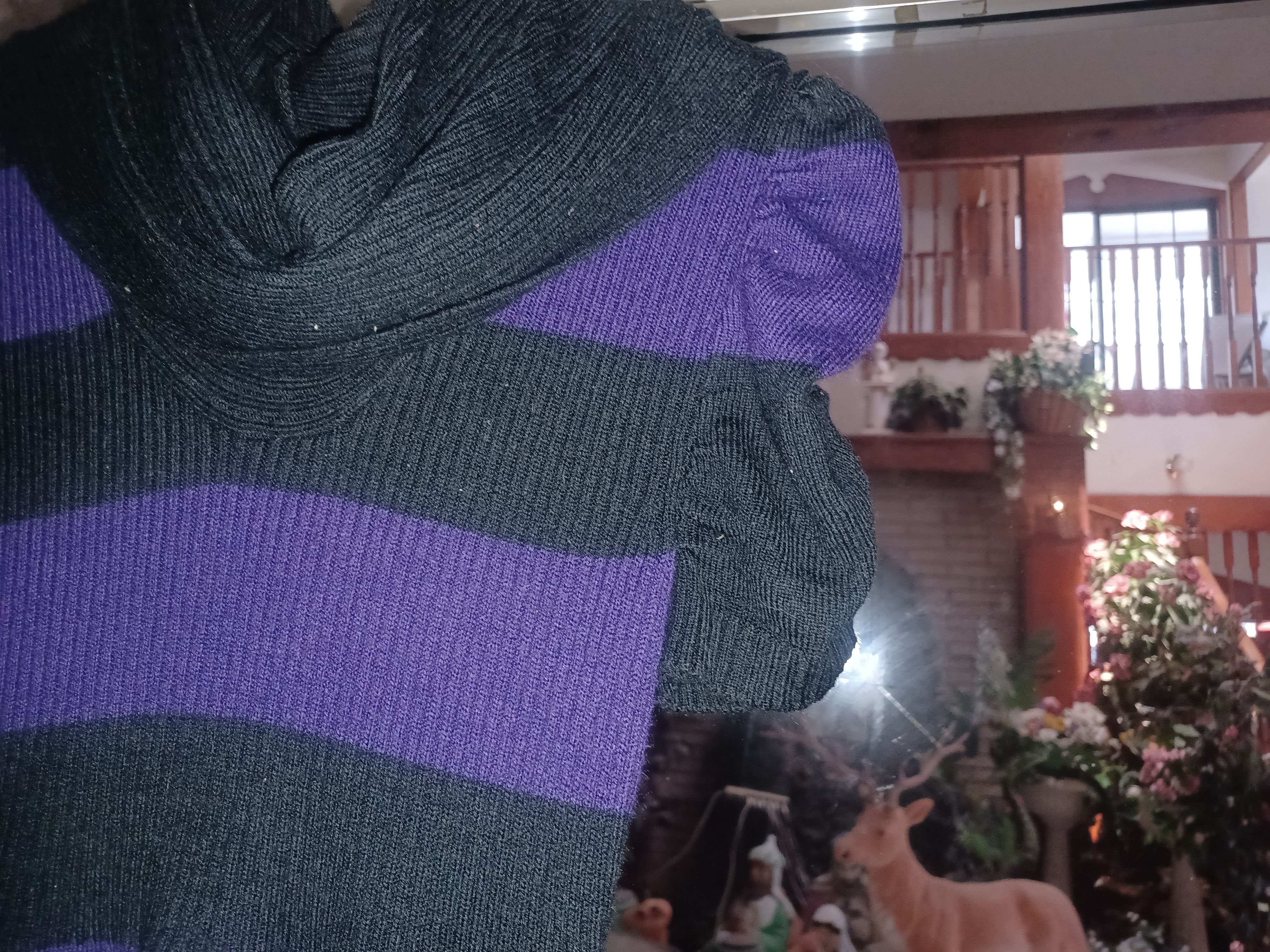 Other Takeout Junior Women's Sweater Dress SZ Small Purple & Black Size S / US 4 / IT 40 - 5 Thumbnail