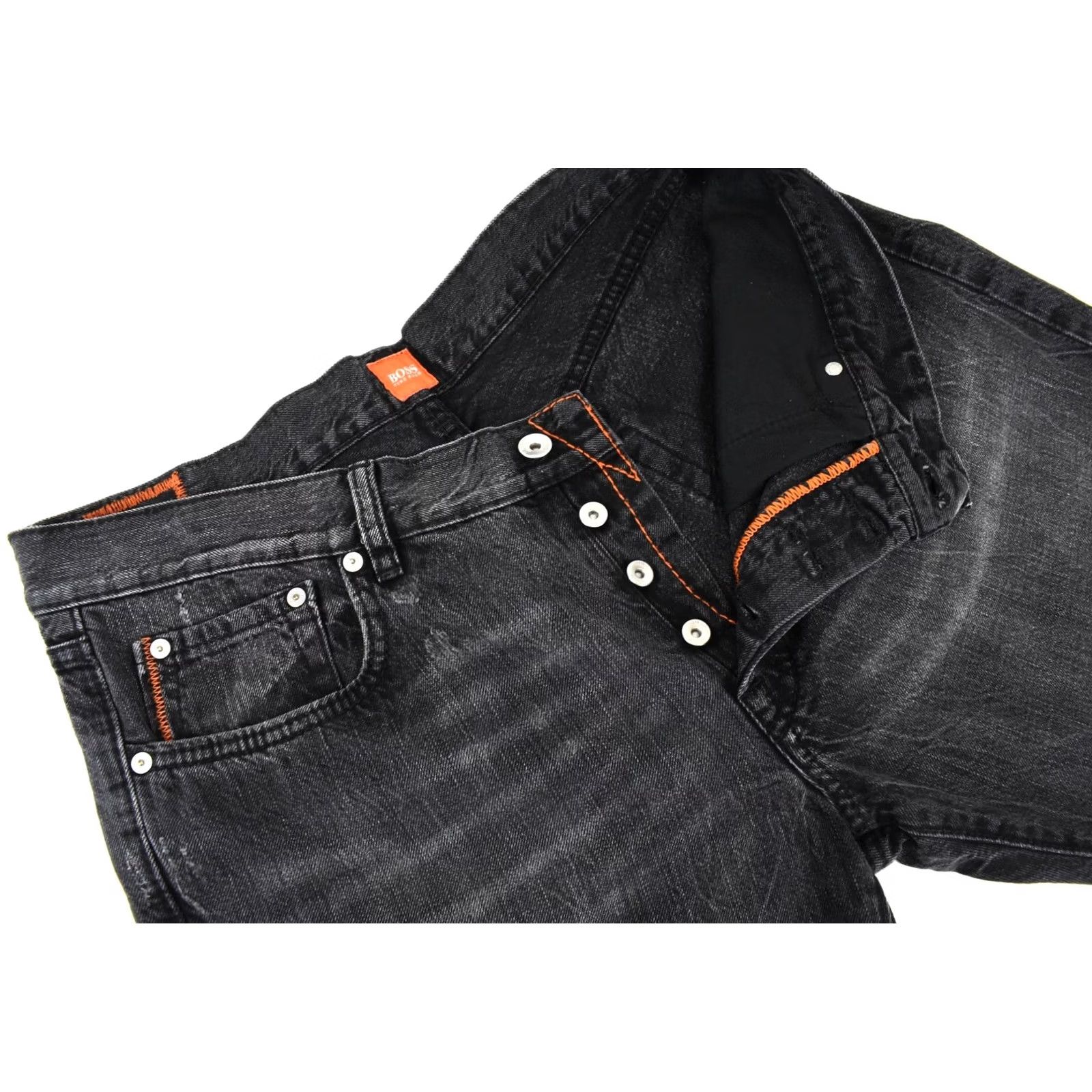 Hugo Boss Hugo Boss HB 25 Orange Label Jeans Men Straight W36/L32 Denim Jeans Size US 36 / EU 52 - 4 Thumbnail