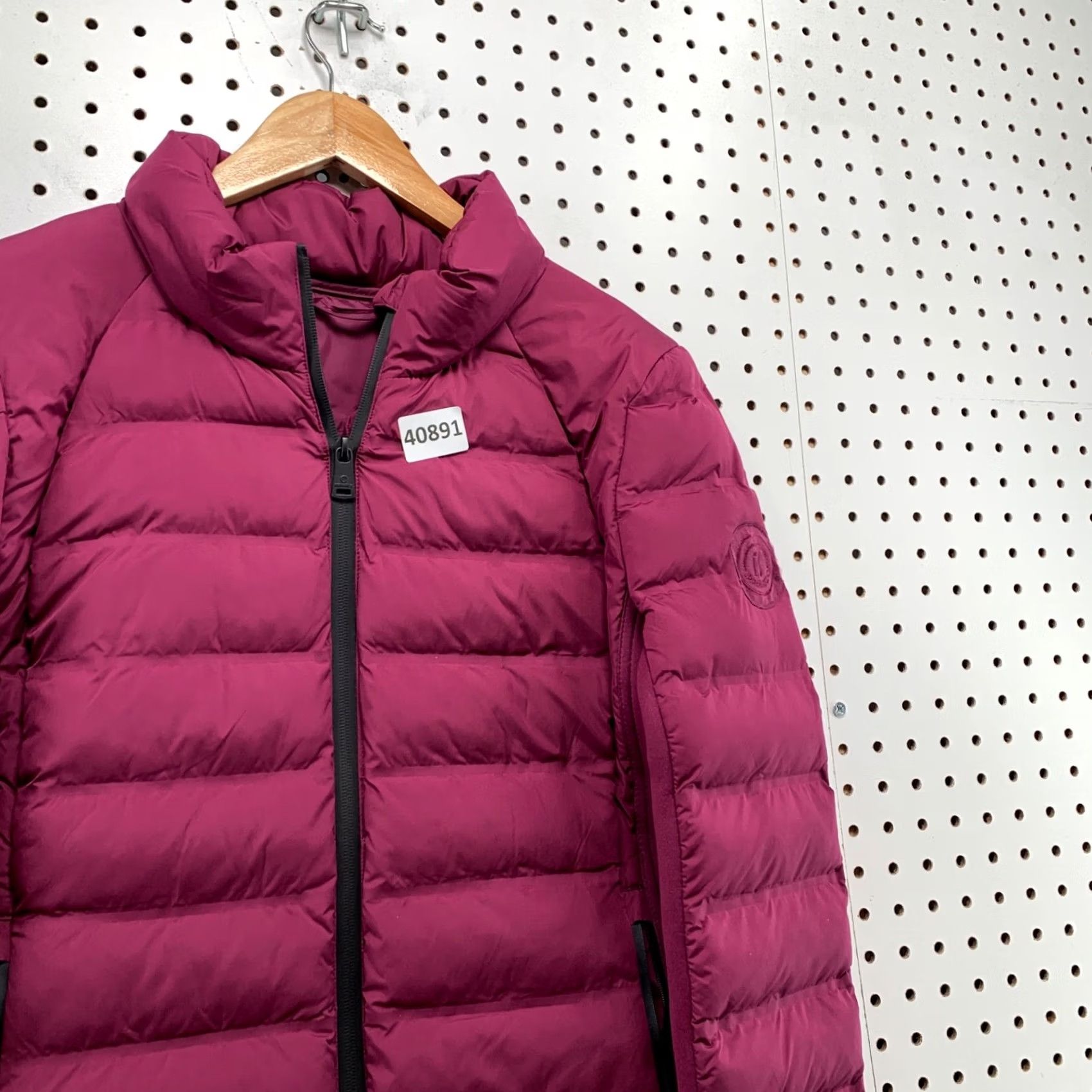 Vintage Bernardo Jacket Womens M Pink Puffer Fuchsia Recycled 5x24 Size M / US 6-8 / IT 42-44 - 6 Thumbnail
