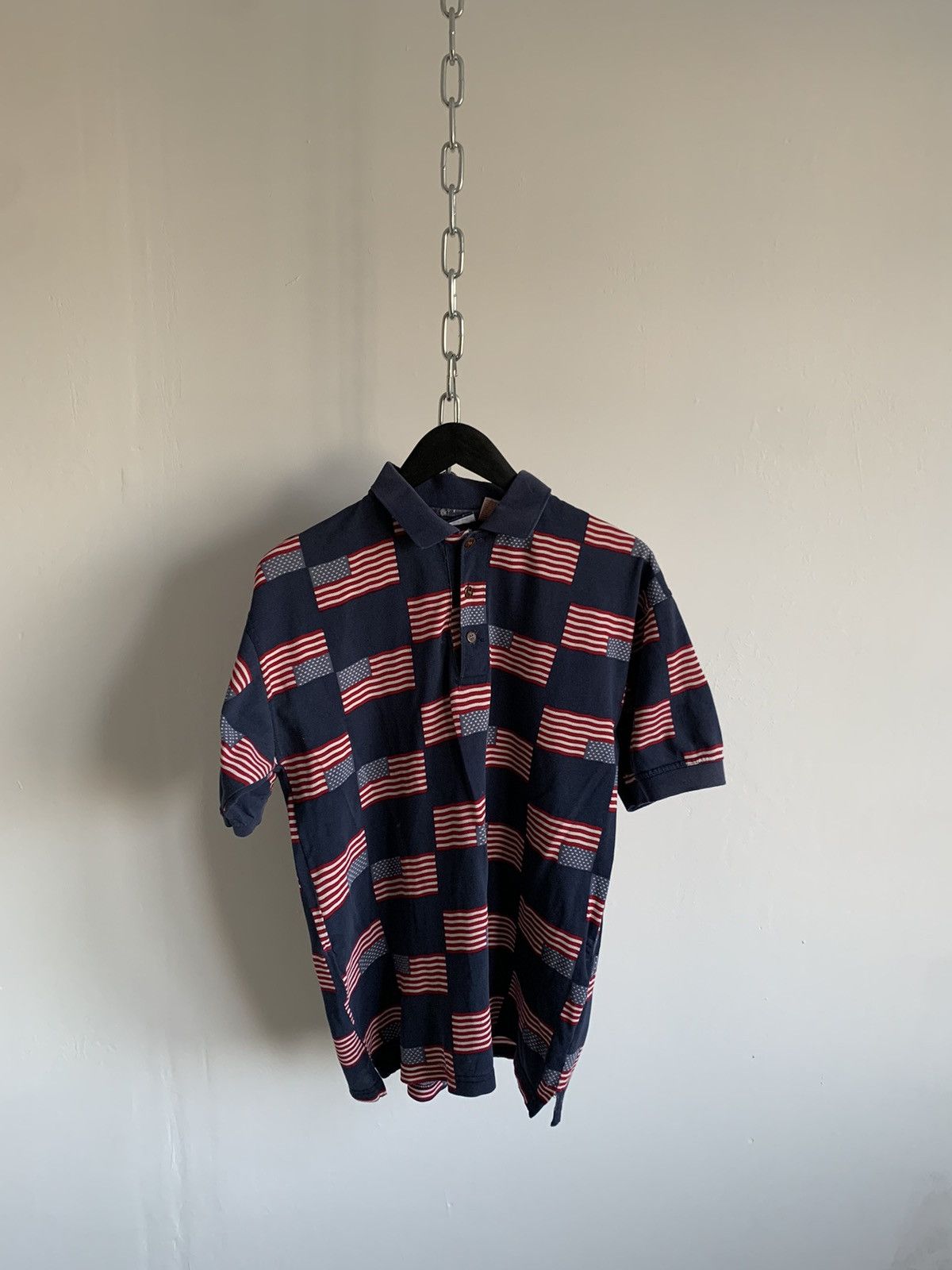 Vintage VINTAGE USA POLO MONOGRAM CRAZY RALPH LAUREN STYLE Size US S / EU 44-46 / 1 - 1 Thumbnail