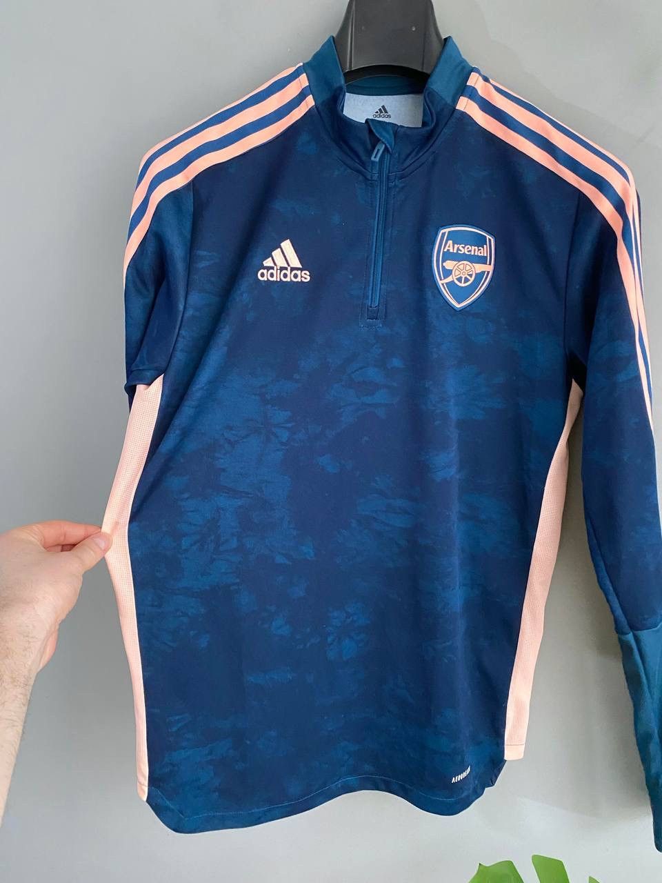 Adidas Arsenal London Soccer Training Top Long Sleeve Size M GK9406 Size US M / EU 48-50 / 2 - 10 Thumbnail