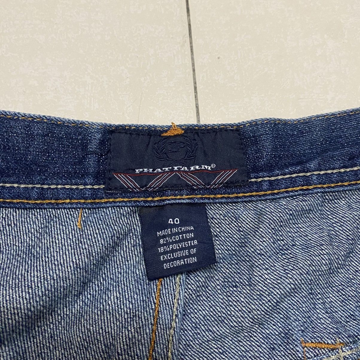 Phat Farm Y2K Phat Farm Denim Embroidered Logo Size US 40 / EU 56 - 6 Thumbnail