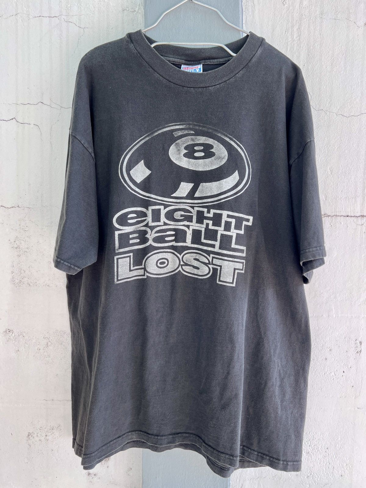 Rap Tees Very Rare Vintage 90s Eightball Lost Tee 2XL Faded hipop Size US XXL / EU 58 / 5 - 1 Thumbnail