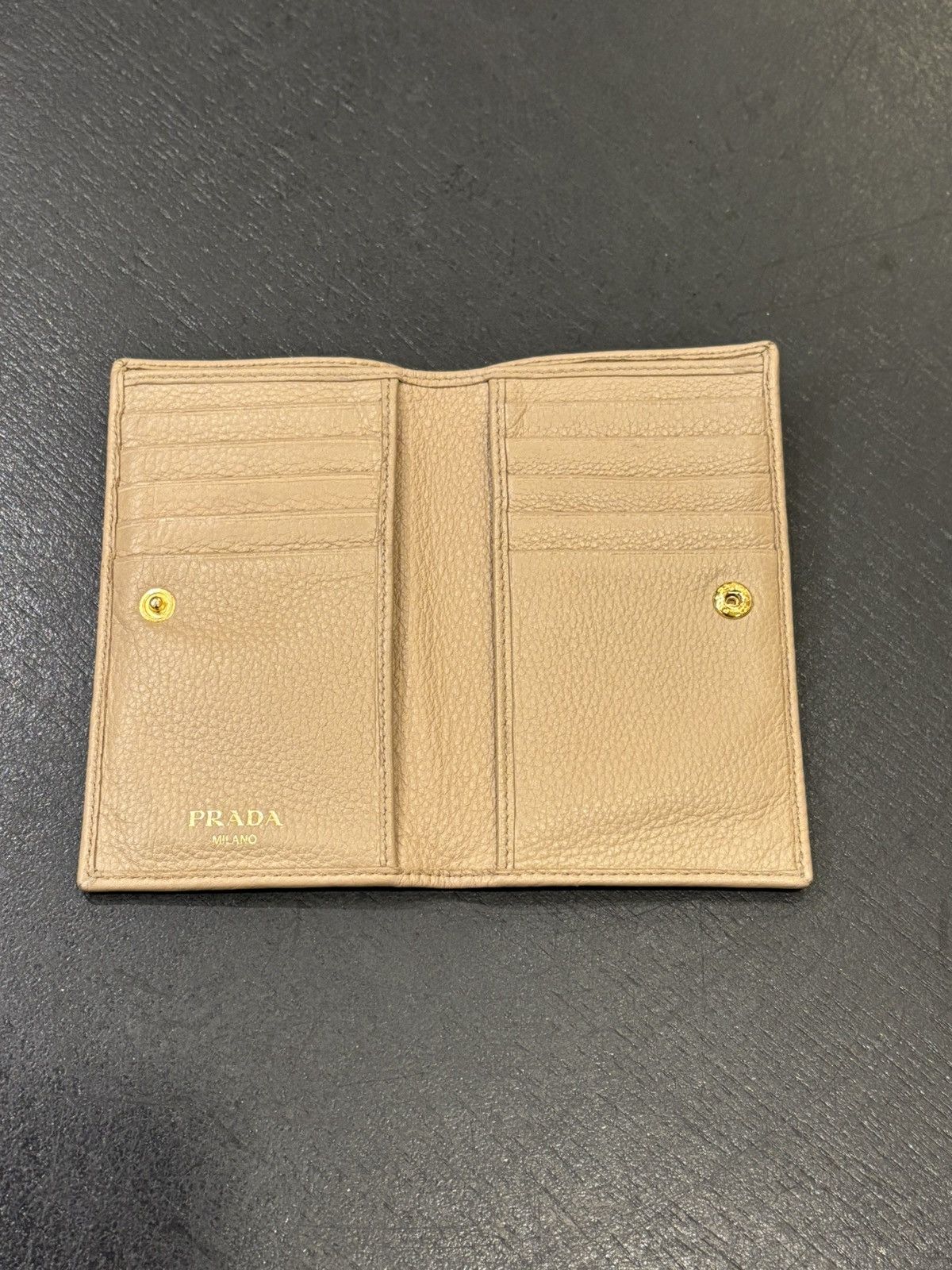 Prada Prada Bi Fold Wallet Size ONE SIZE - 3 Thumbnail