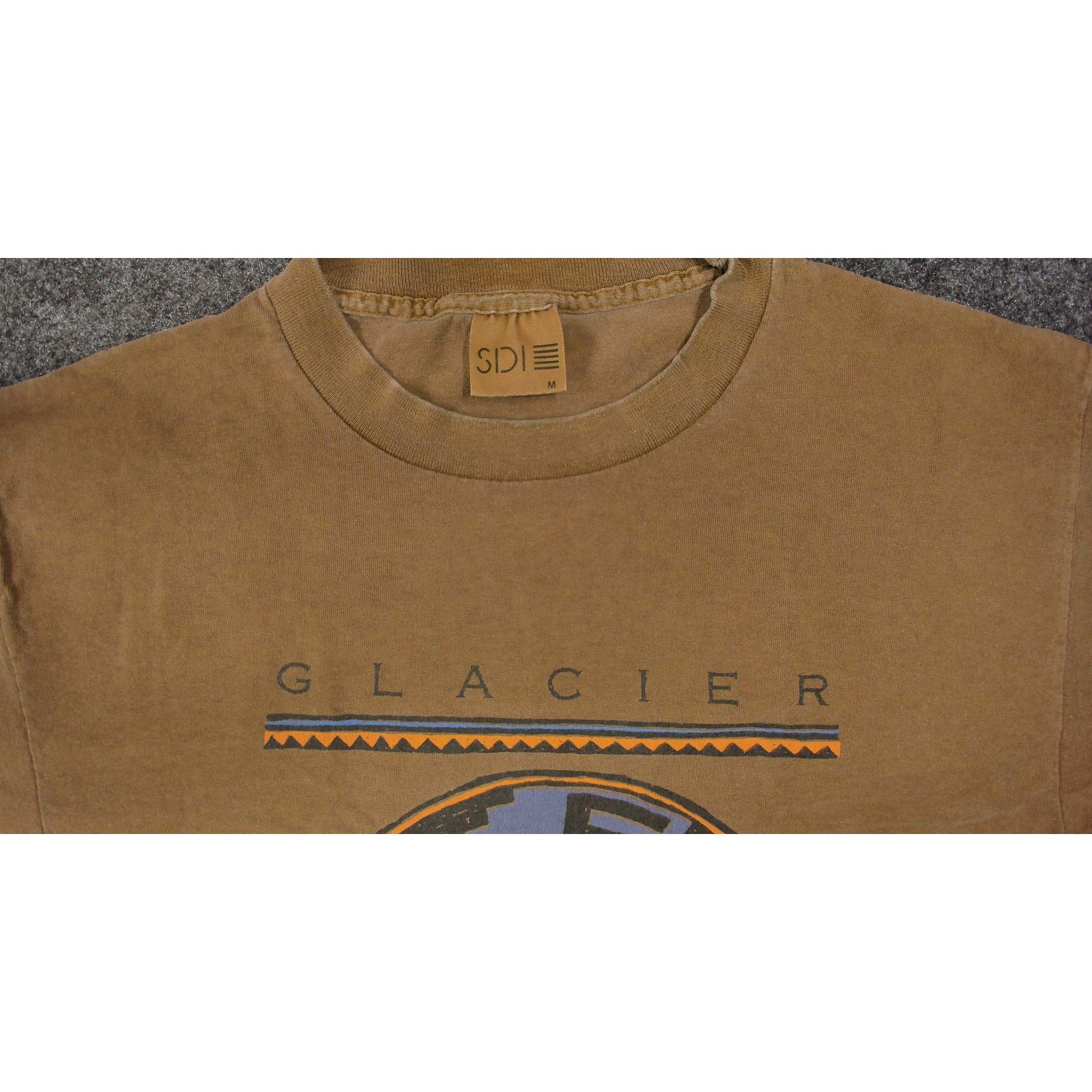 Vintage Vintage 90s Faded Southwest Geometric Glacier Tee Boxy Large Size US L / EU 52-54 / 3 - 10 Thumbnail