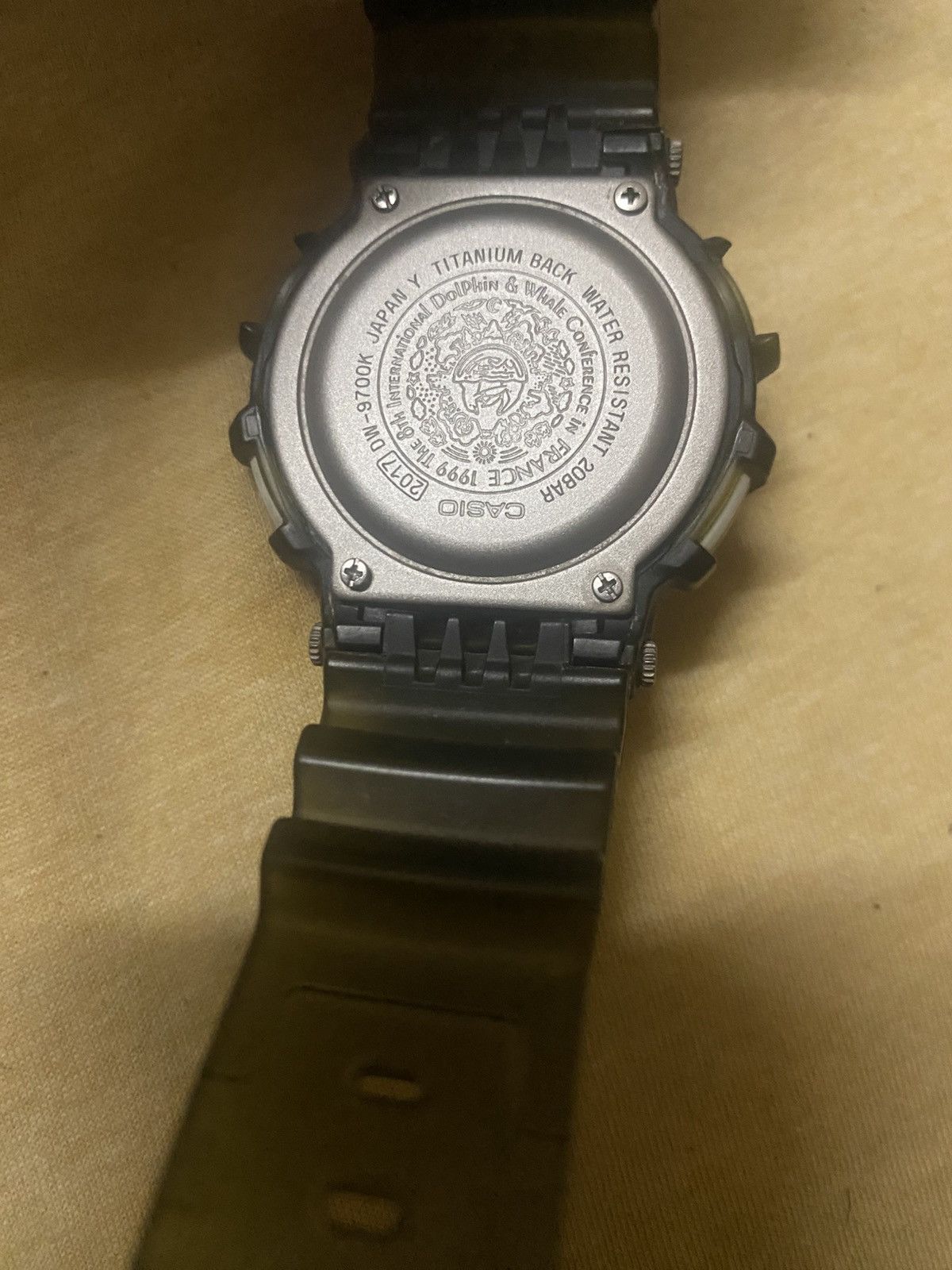 G Shock Vintage 1999 G-Shock ICERC Gulfman DW9700K Tough Solar Size ONE SIZE - 8 Thumbnail