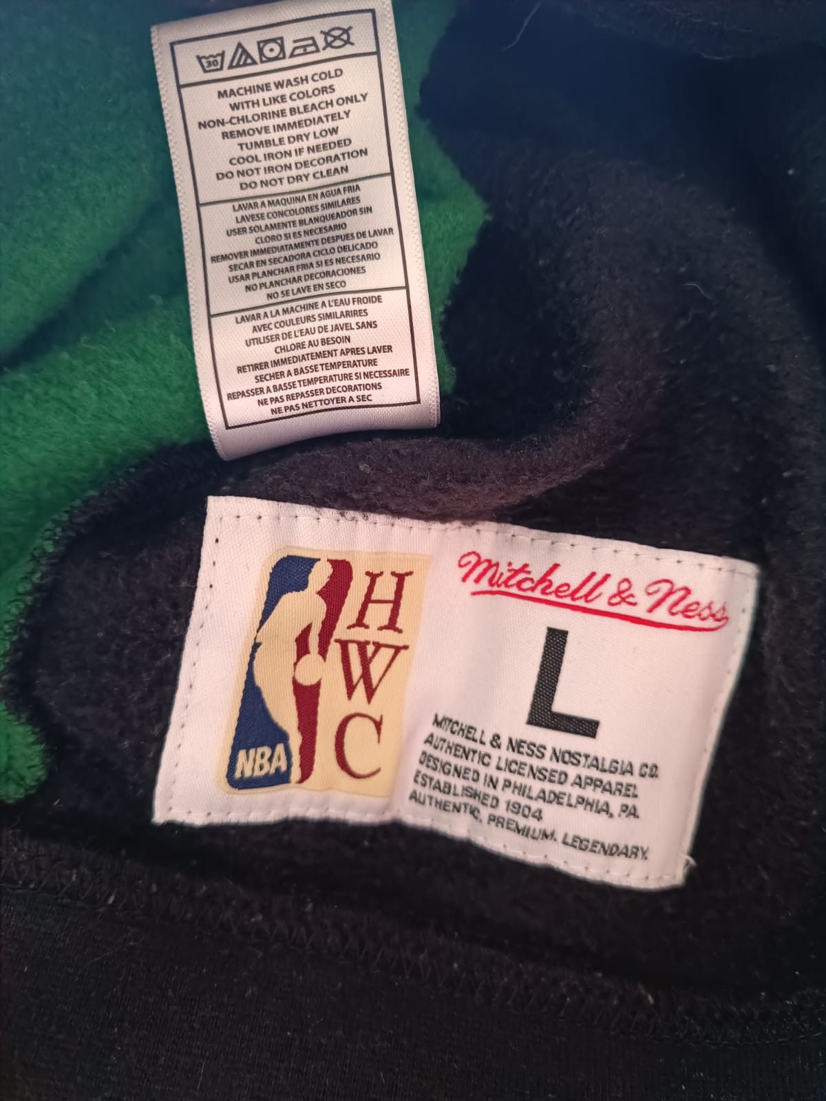 Mitchell & Ness NBA Boston Celtics Finals Vintage Mitchell & Nees Basketball Size US L / EU 52-54 / 3 - 10 Thumbnail