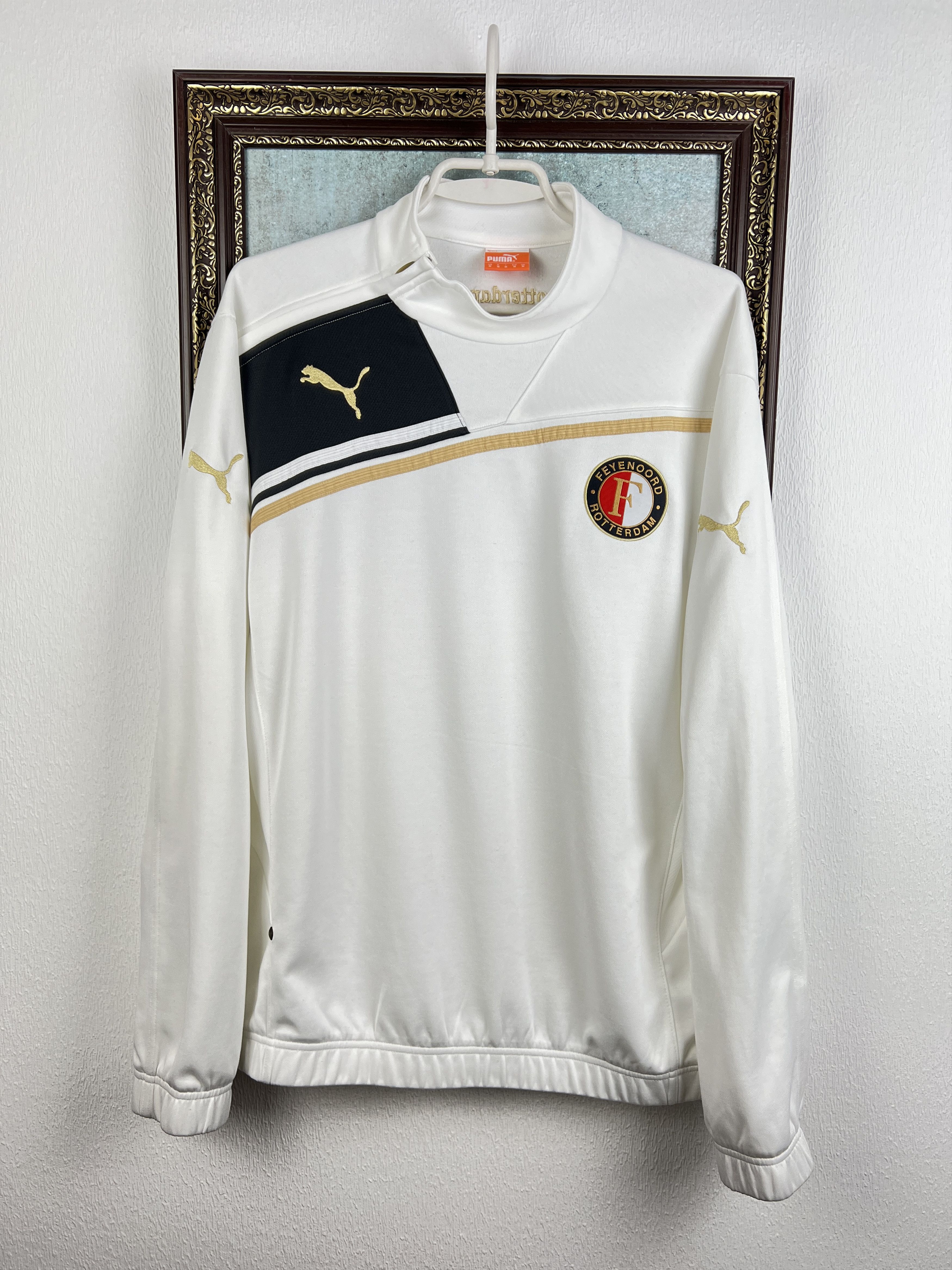 Puma Feyenoord Rotterdan Football Sweatshirt Train Track Top Size US M / EU 48-50 / 2 - 1 Thumbnail