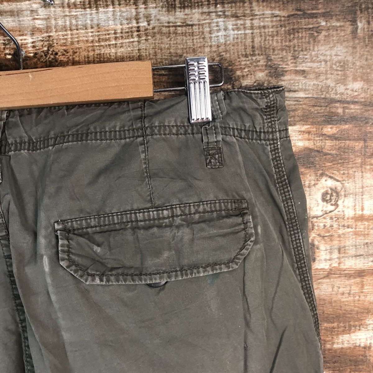 Uniqlo DL Uniqlo Green Cargo Multipocket Pants #C664 Size US 32 / EU 48 - 19 Thumbnail