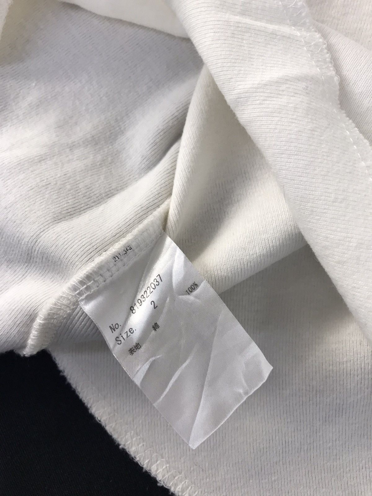 Japanese Brand Number (N)ine White Inner Thin Singlet Sleeveless Tee Size US S / EU 44-46 / 1 - 5 Thumbnail