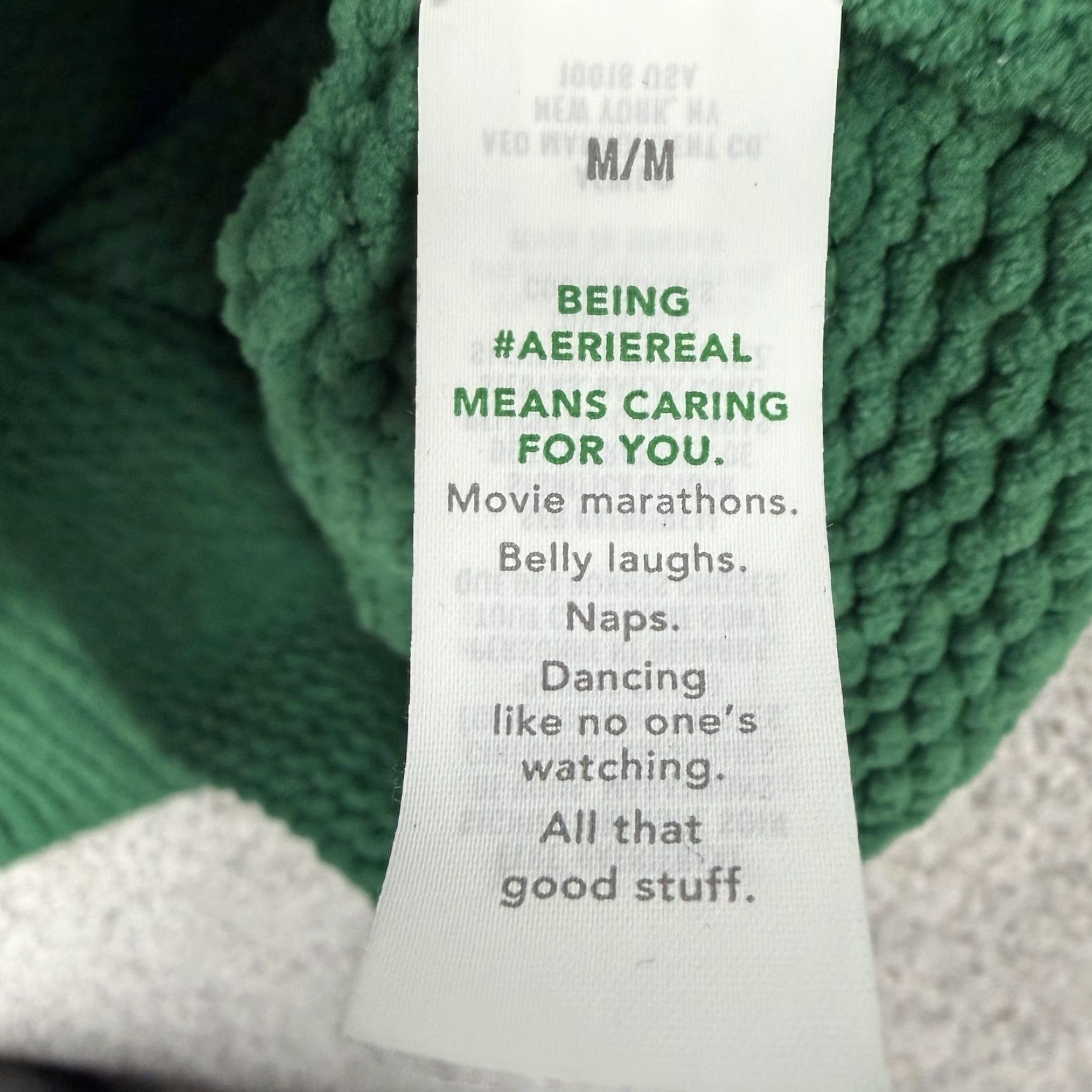 Vintage Aerie Sweater Women's M Green Chunky-Knit Crew Neck Cozy Relaxed Fit 80s Style Casual Pullover Knit Size M / US 6-8 / IT 42-44 - 7 Thumbnail
