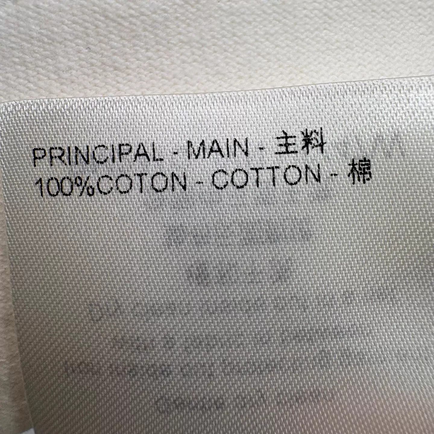 Louis Vuitton Louis Vuitton White Unisex SS Tee XXL Italian New Back Logo Size US XXL / EU 58 / 5 - 8 Thumbnail
